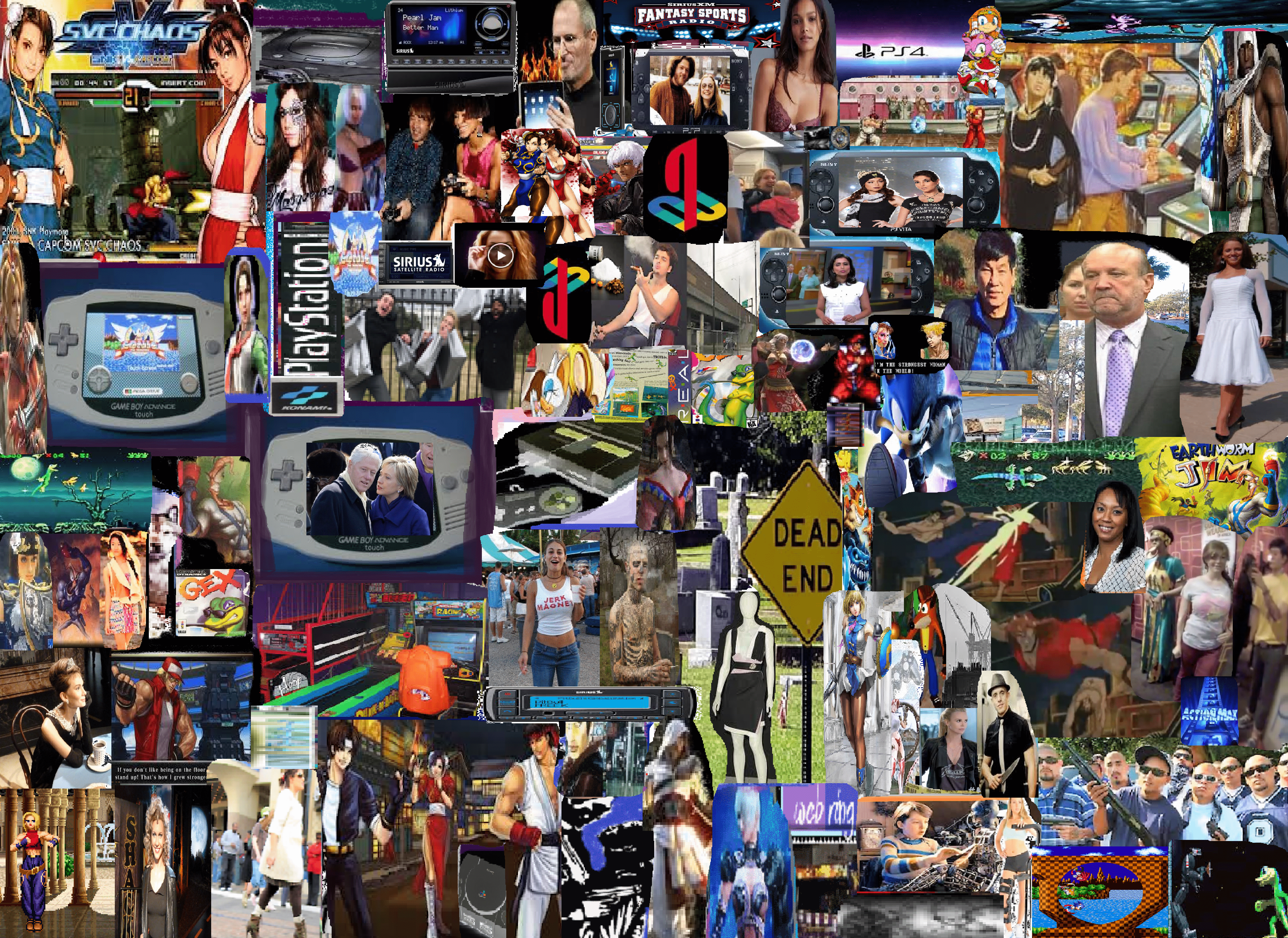 4544x3308 Video Game Collage Video Game Art Play The Game