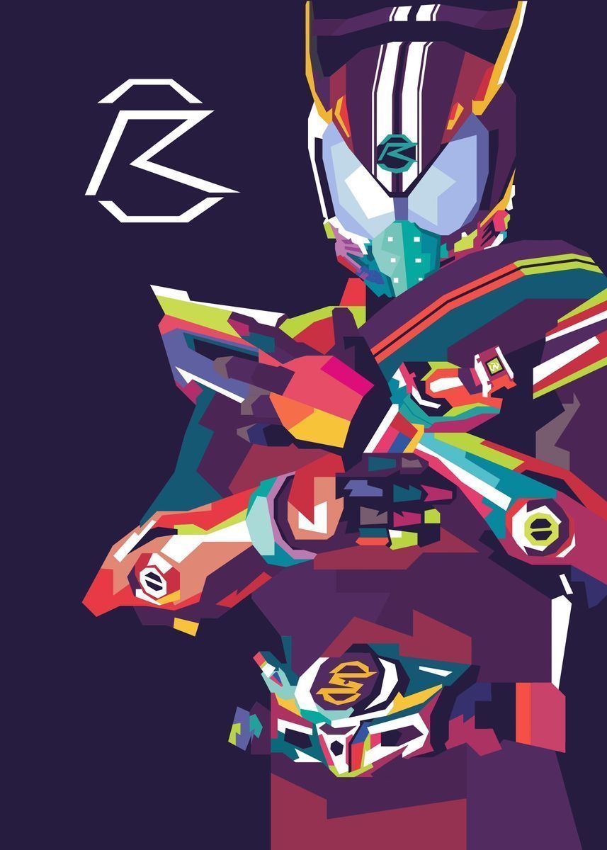 857x1200 Kamen Rider Drive Pop Art' Poster