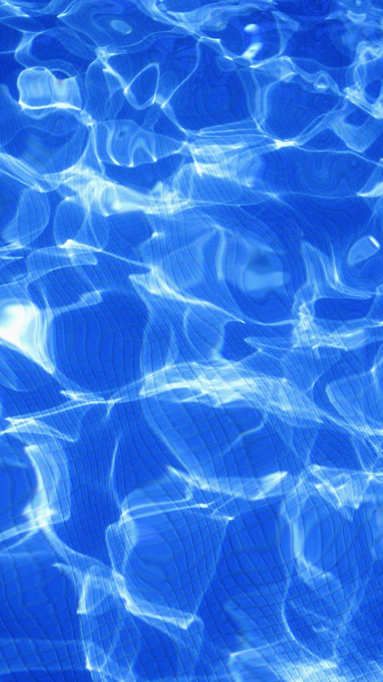 summer #pool #water #blue #tumblr  Tumblr backgrounds, Water background,  Nature water