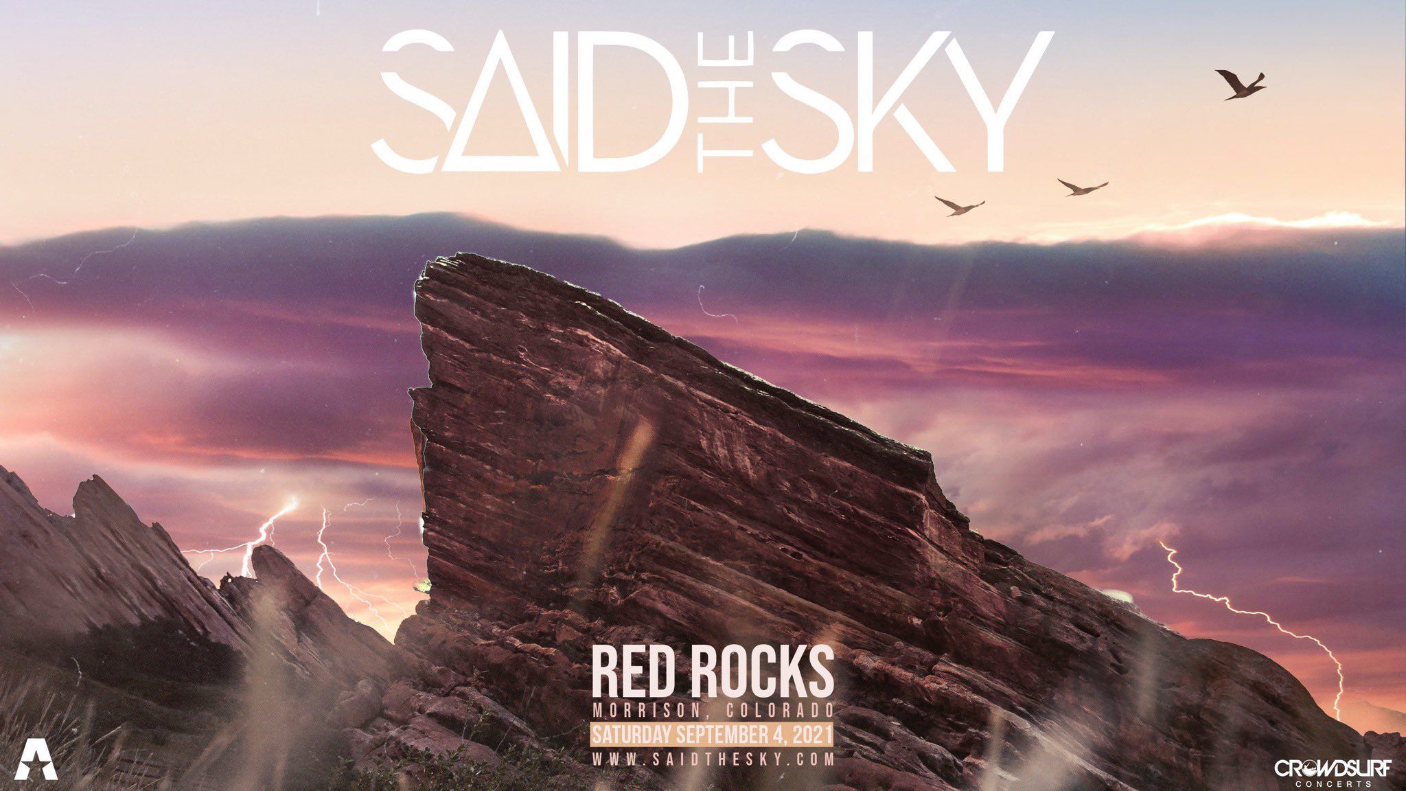 2048x1152 ᏦℰℕℕᎽ on X: ☁️ SAID THE SKY GIVEAWAY ☁️ It's absolutely a dream come true for to headline Red Rocks. Everyone should be able to experience this so I am giving