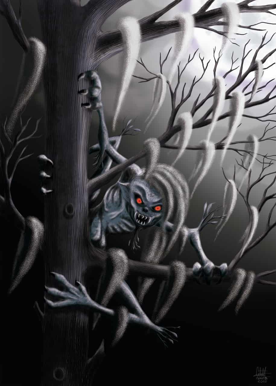 915x1280 Monstruo_árbol Tamako ART street
