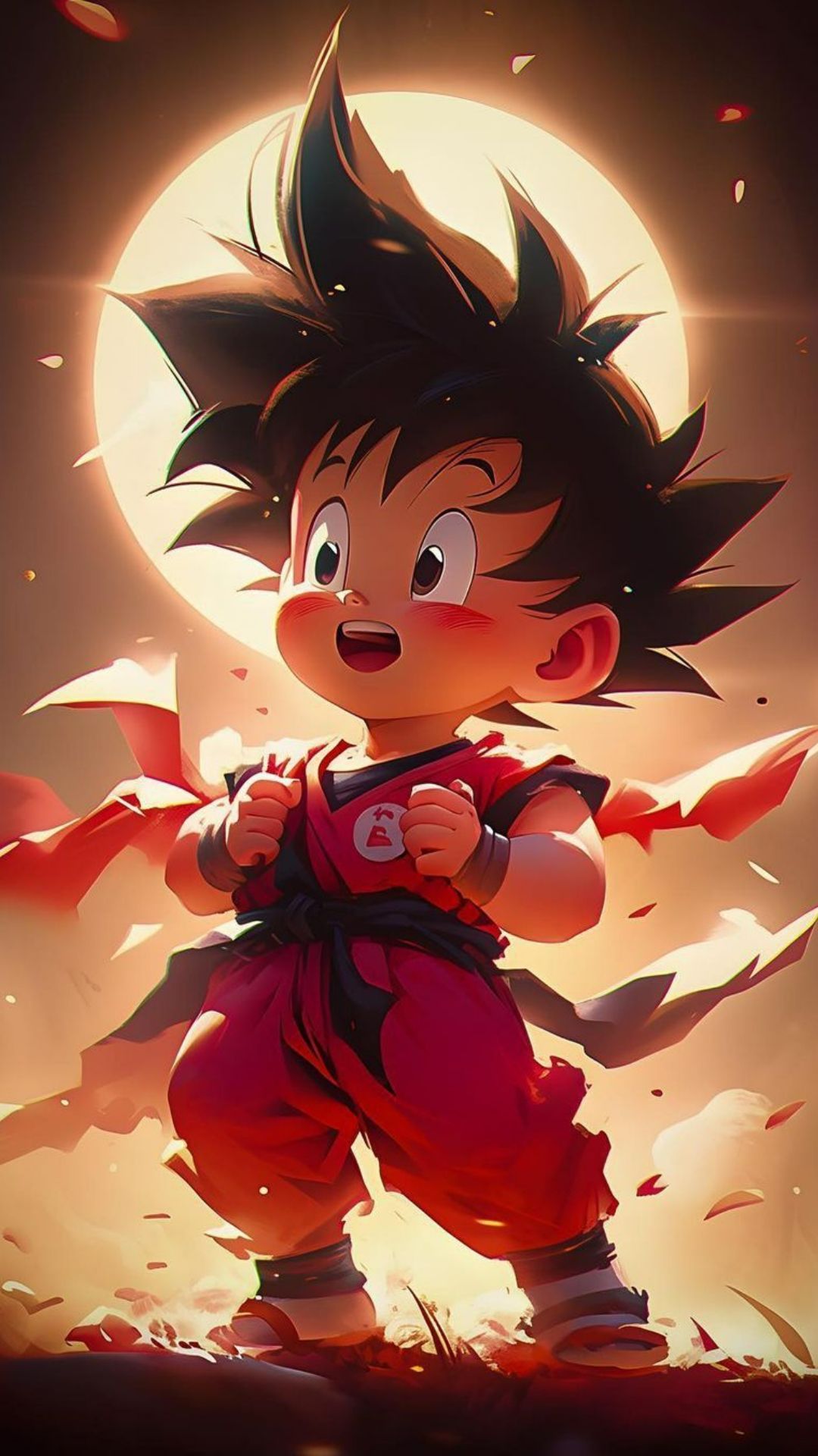 Chibi Goku Dragon Ball Desktop Wallpaper - Chibi Goku Wallpaper