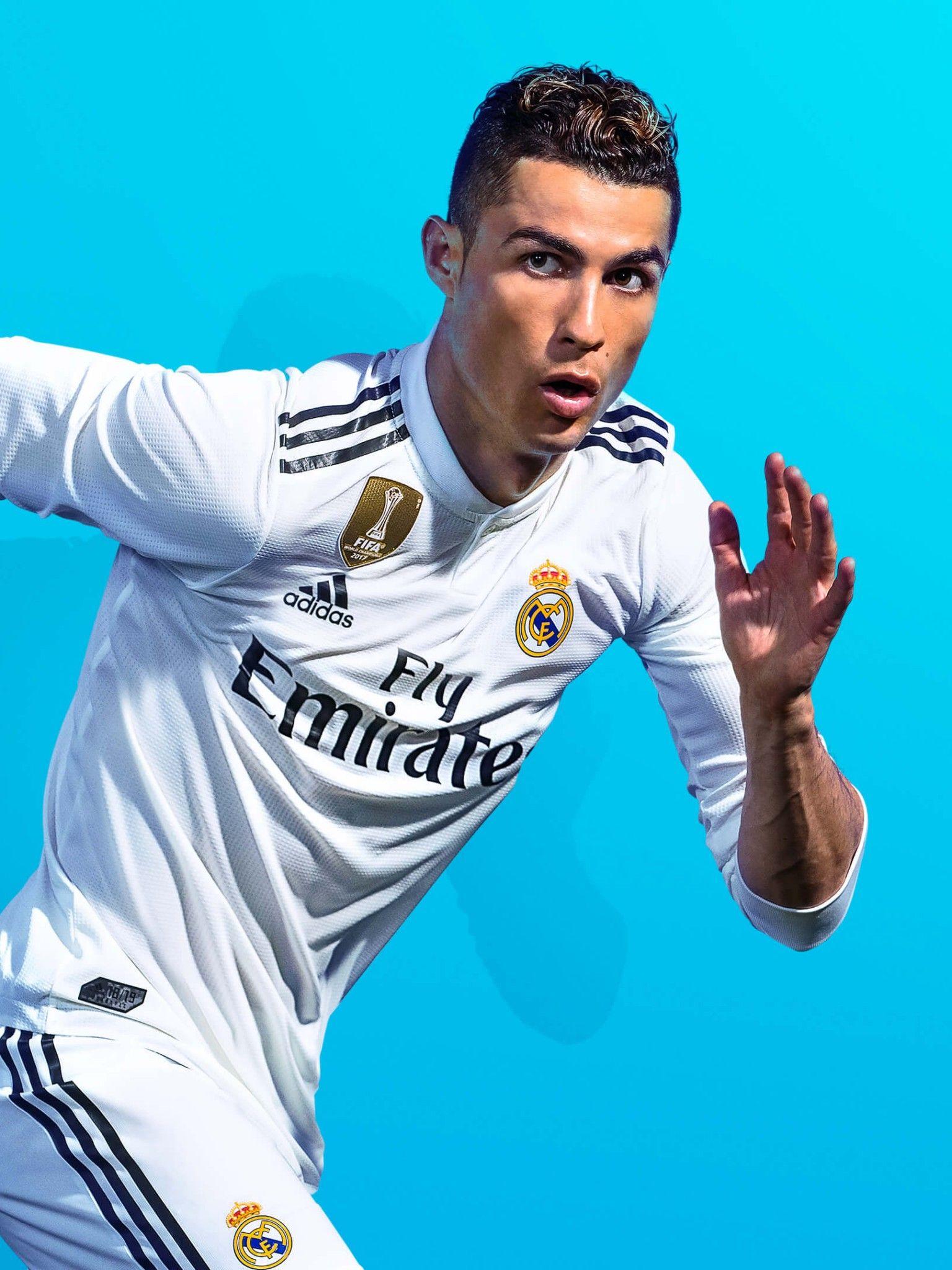 1536x2048 Fifa 19 Ronaldo Wallpaper