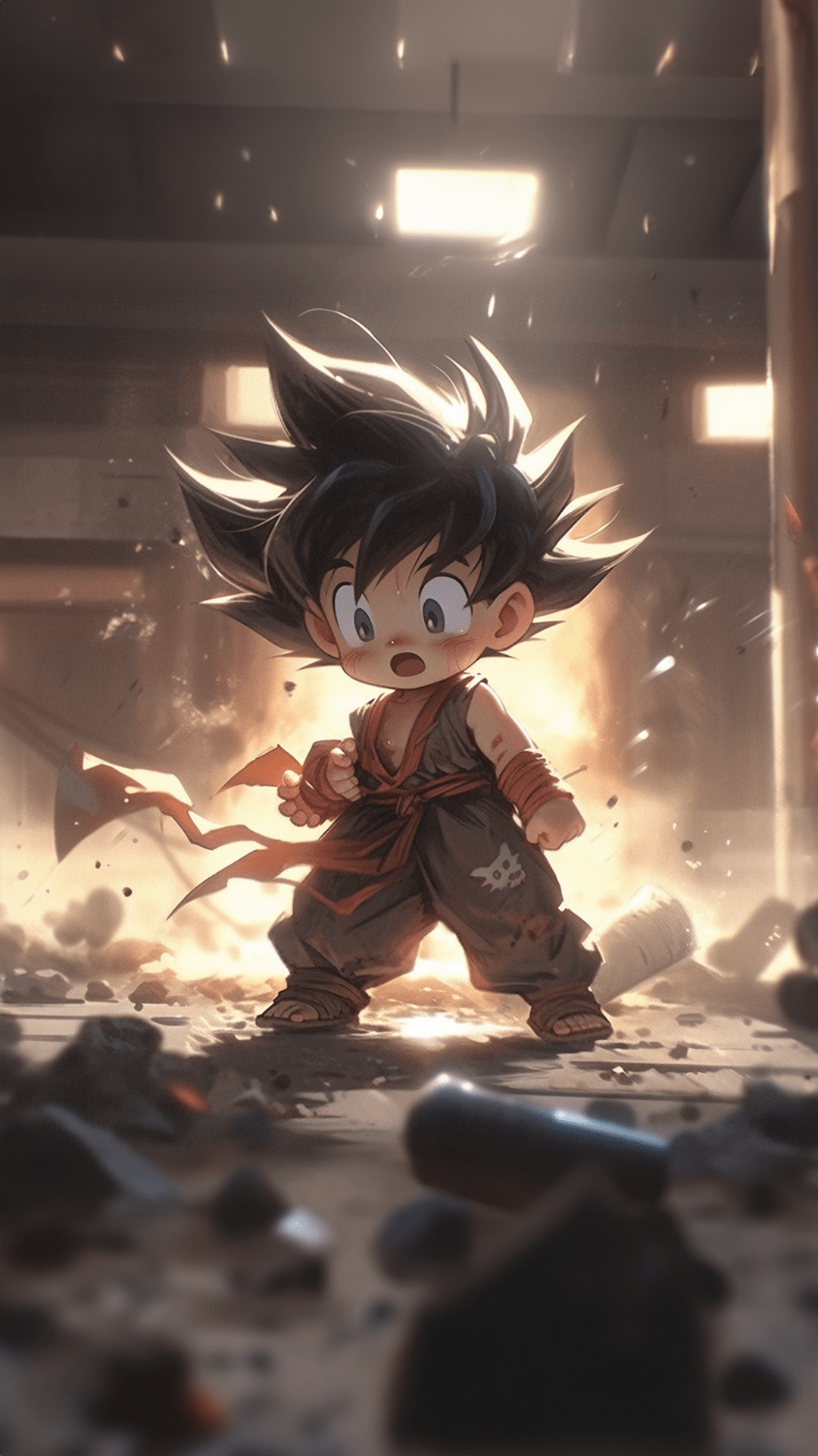 Goku Chibi Wallpapers - Top Free Goku Chibi Backgrounds - WallpaperAccess