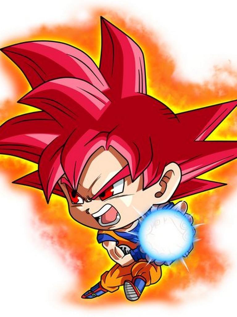 768x1024 Wallpaper Goku Chibi Art APK برای دانلود اندروید