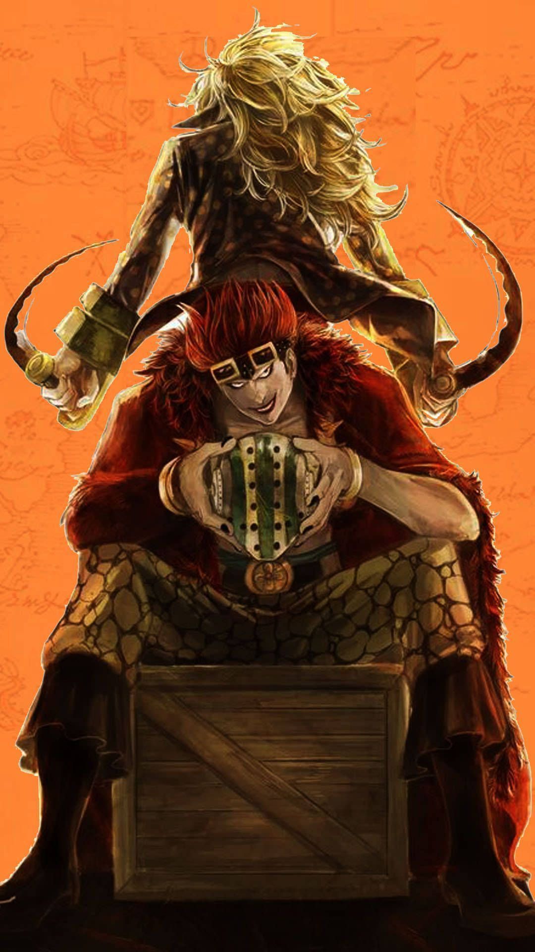 1080x1920 Download Eustass Kid And Killer Mobile Art Wallpaper
