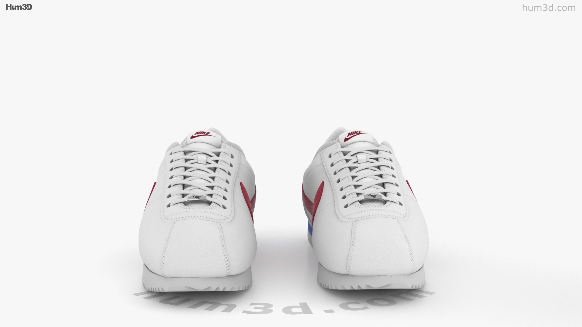 1920x1080 view of Nike Cortez 3D model
