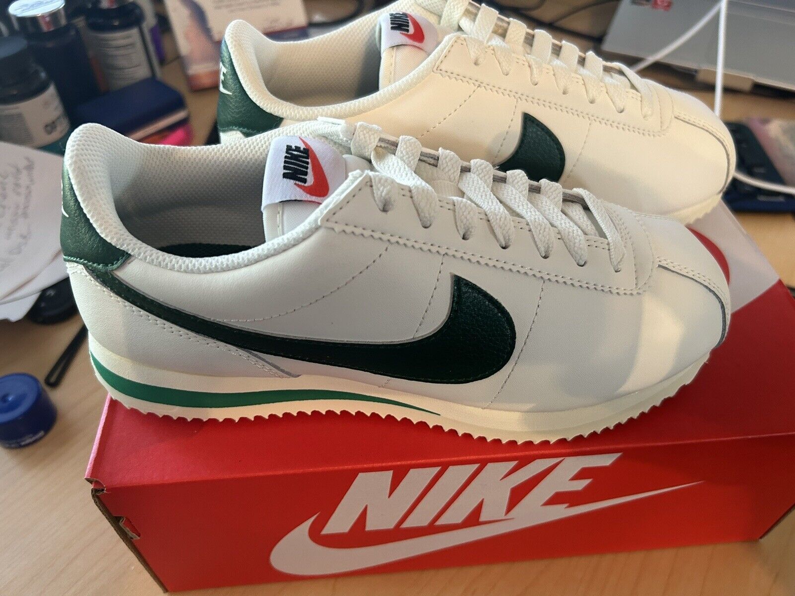 1600x1200 New Nike Women&;s Cortez Size 6.5W Green/ Malachite (DN1791 101)