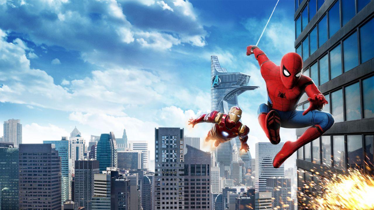 1280x720 Wallpaper Spider Man: Homecoming, Iron Man, HD, 4K, 8K, Movies