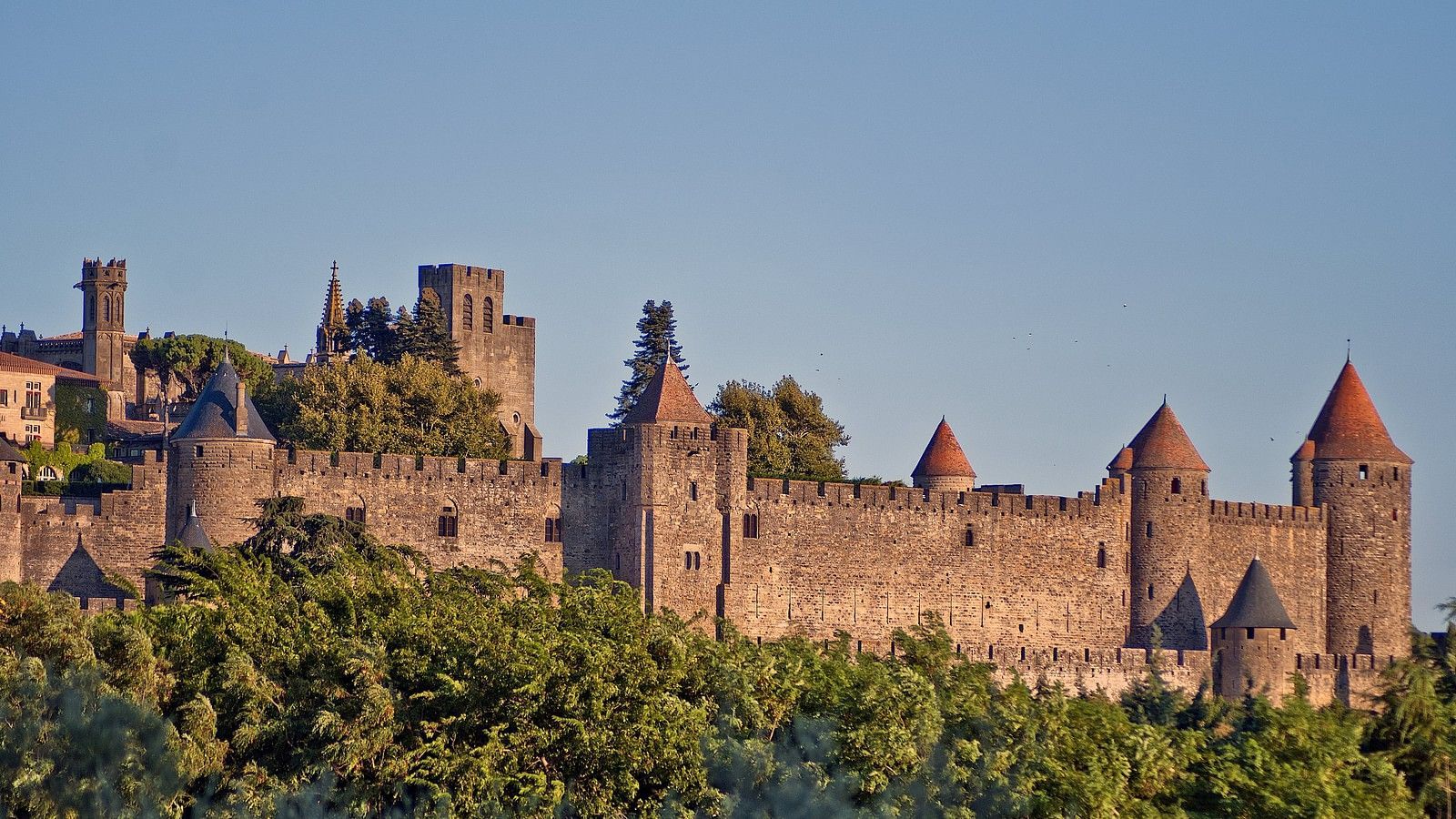 1600x900 Carcassonne Fortifications (Illustration) History Encyclopedia