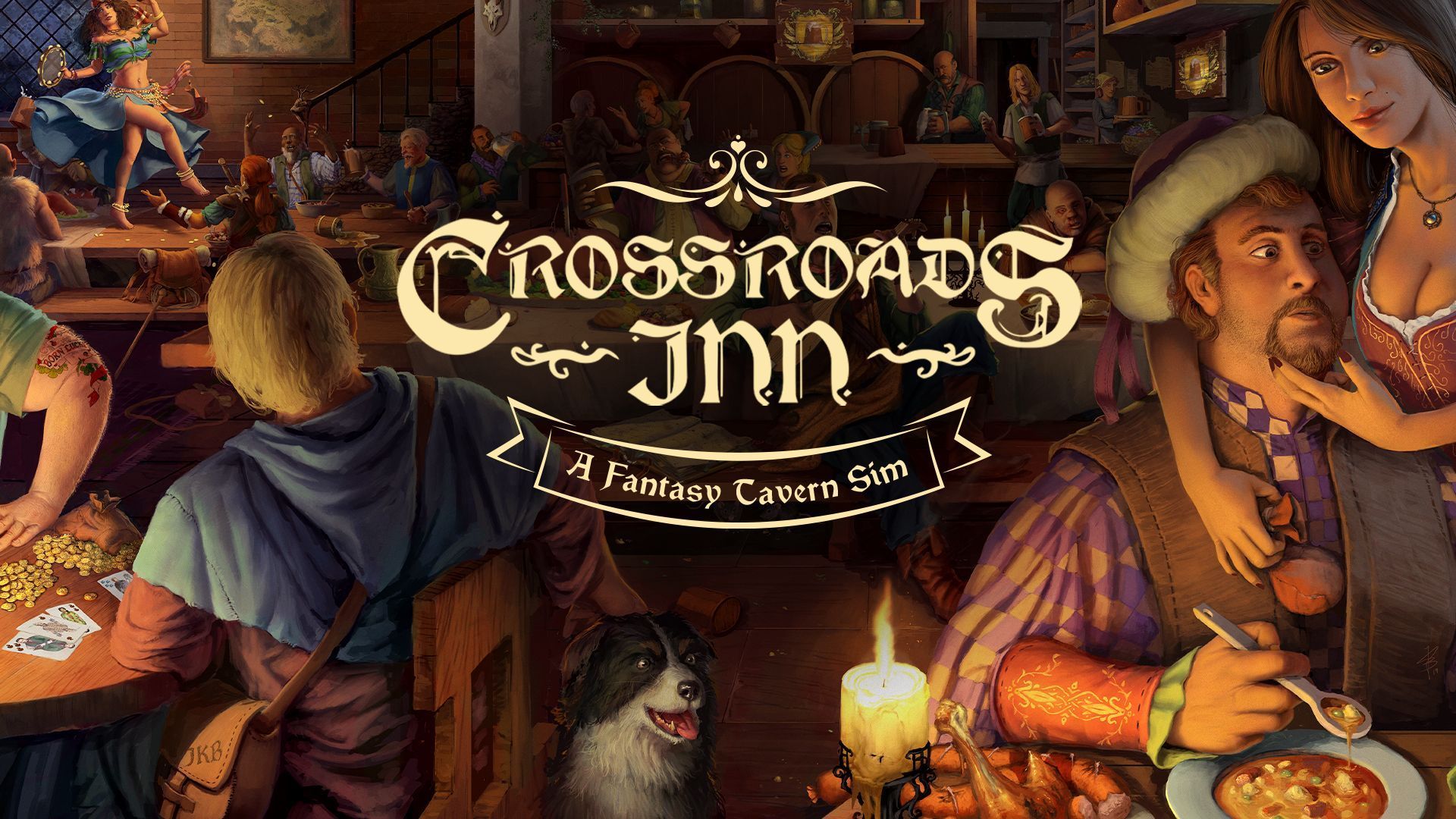 1920x1080 Crossroads Inn: A Fantasy Tavern Sim is LIVE!