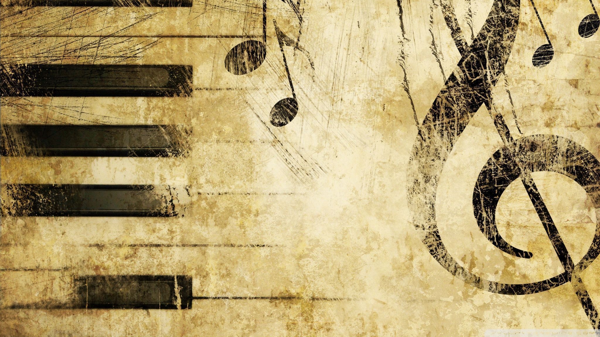 2048x1152 Old Music Score Background Ultra HD Desktop Background Wallpaper for 4K UHD TV : Tablet