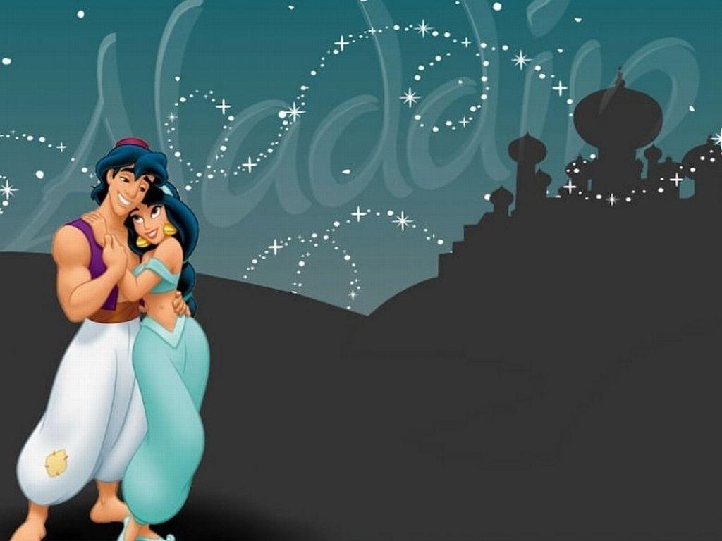 1024x768 Aladdin and Jasmine Wallpaper Wallpaper 6615721