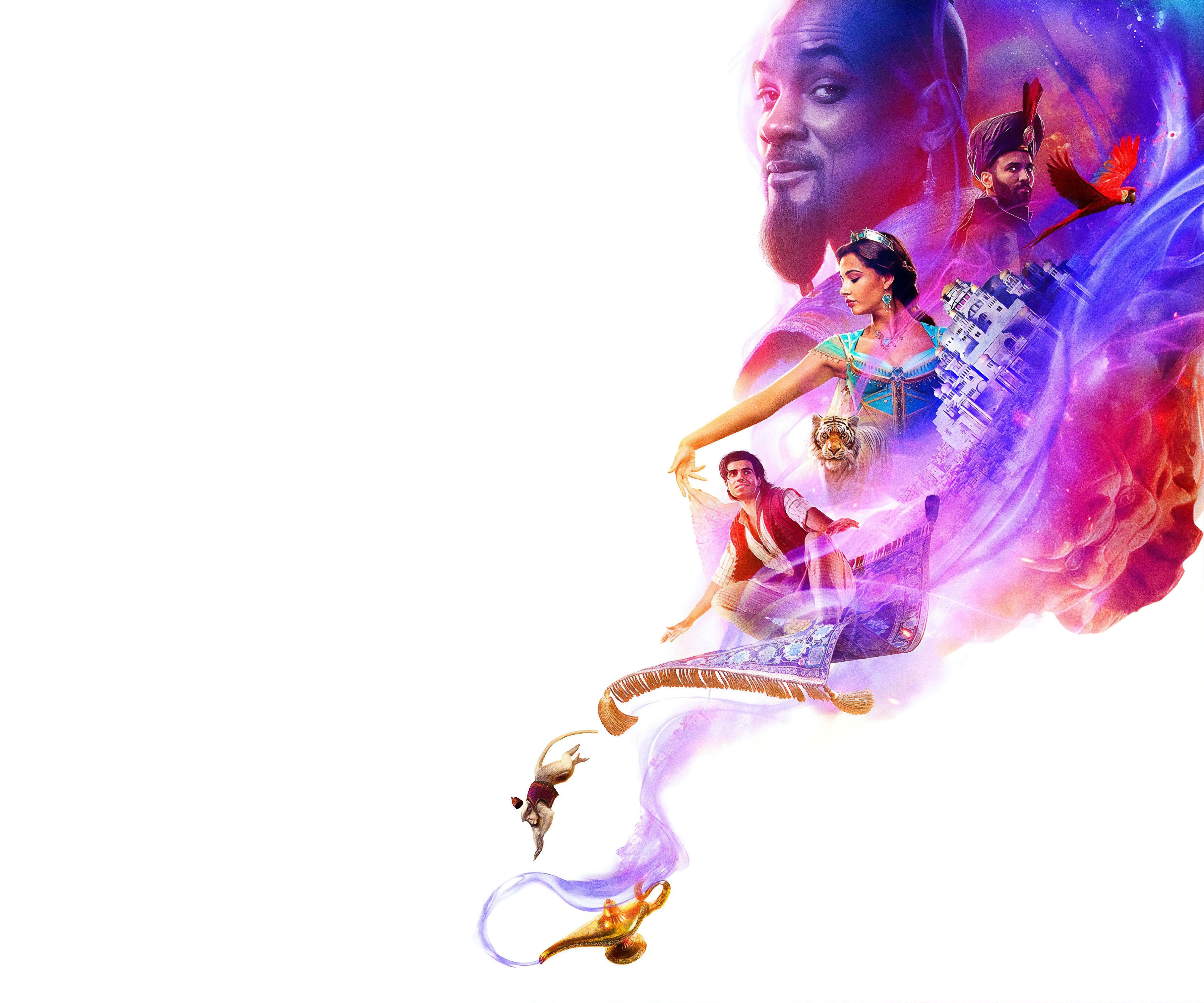 6000x5000 Disney Aladdin 2019 4K Wallpaper, HD Movies 4K Wallpaper, Image