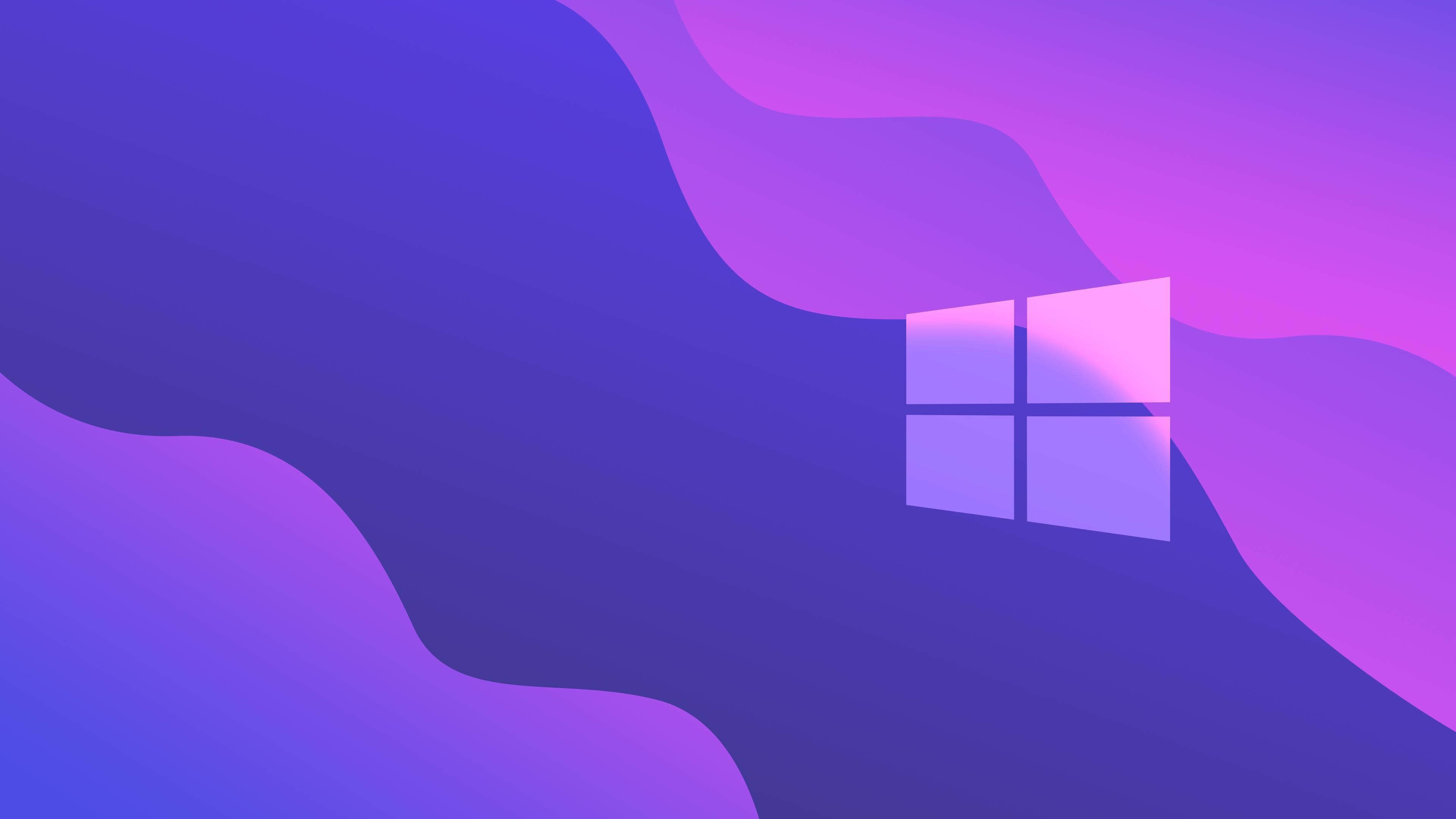 3840x2160 Windows 10 Purple Gradient [3840x2160]