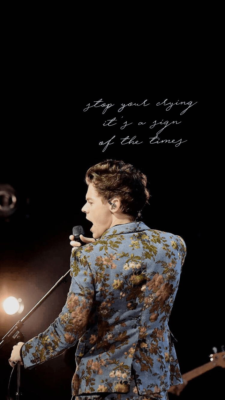 Get Harry Styles Fine Line Iphone Wallpaper PNG