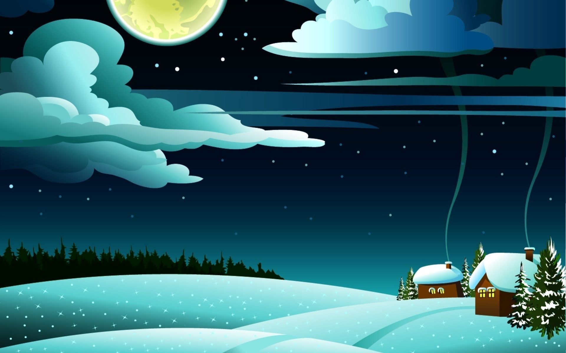 Winter Drawing Wallpapers - Top Free Winter Drawing Backgrounds ...