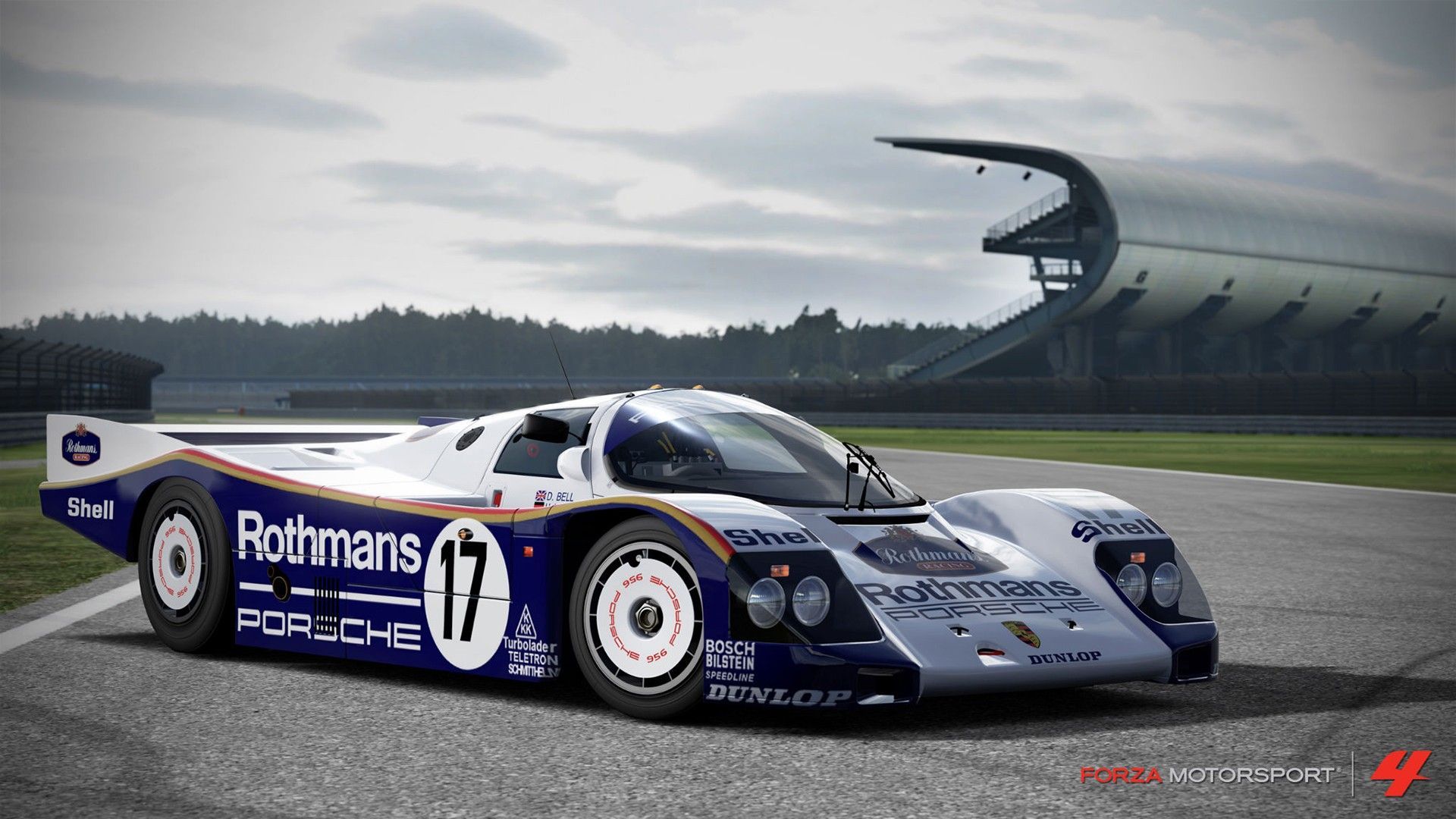 1920x1080 Video games cars Xbox 360 Forza Motorsport 4 Porsche 956 wallpaperx1080