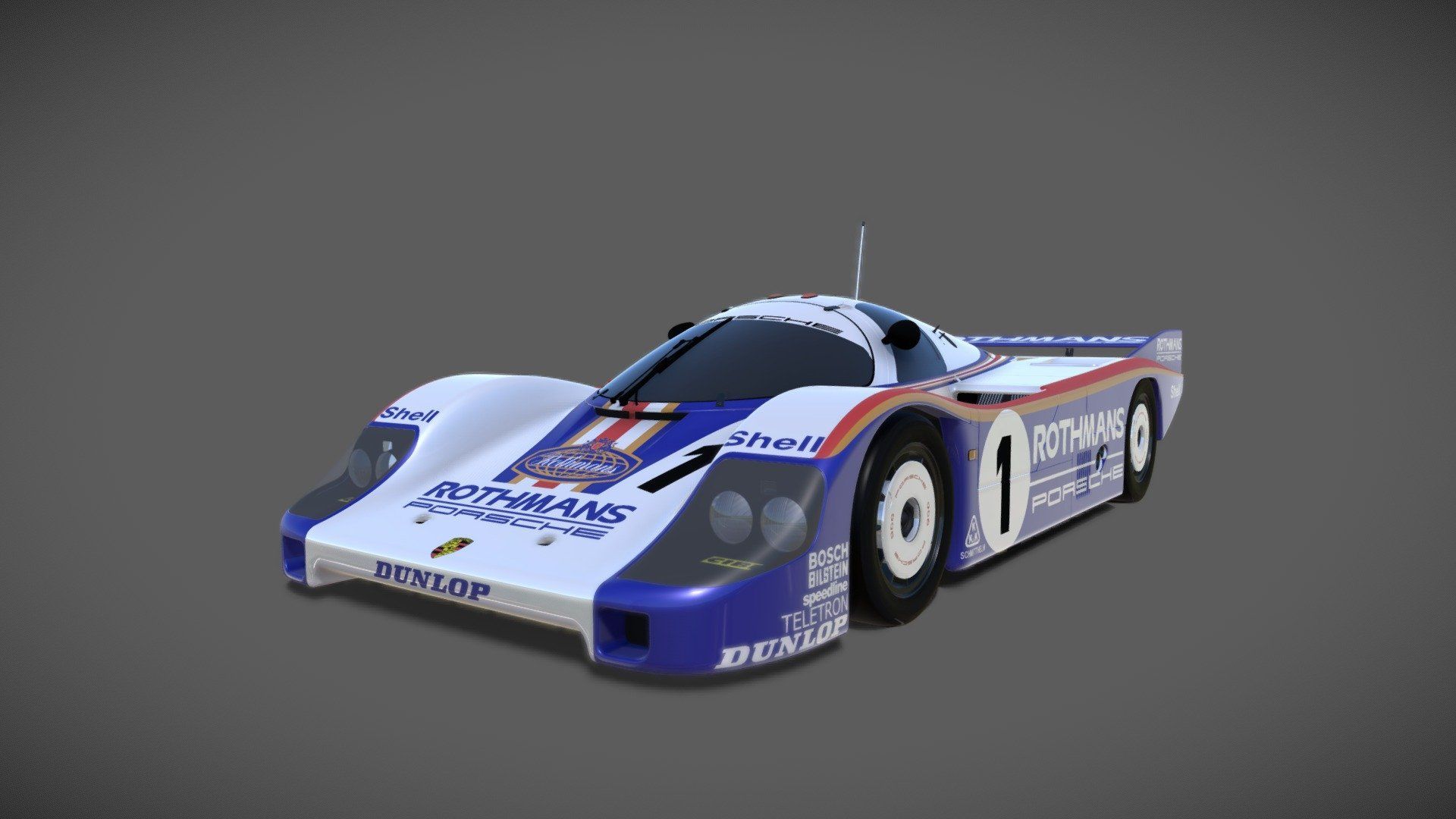 1920x1080 Porsche 956 model by YsModelersGuild [1b4a9e2]