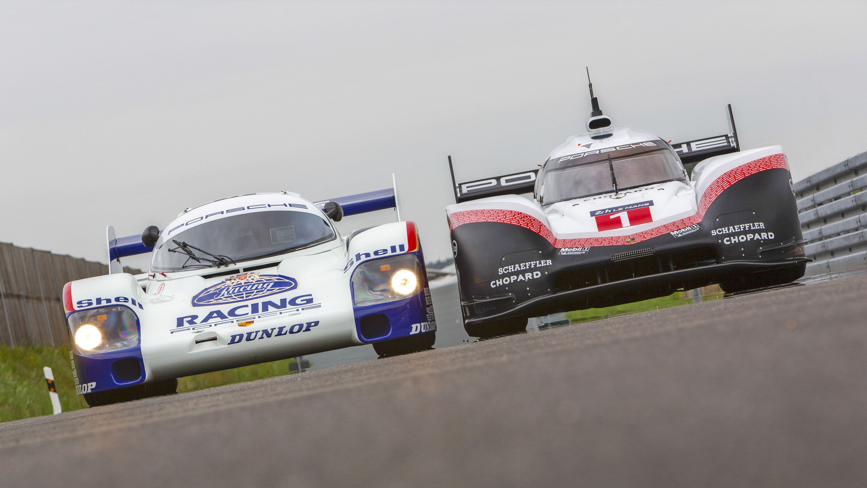 3000x1688 The Porsche 956 and 919 lapped the Nürburgring together