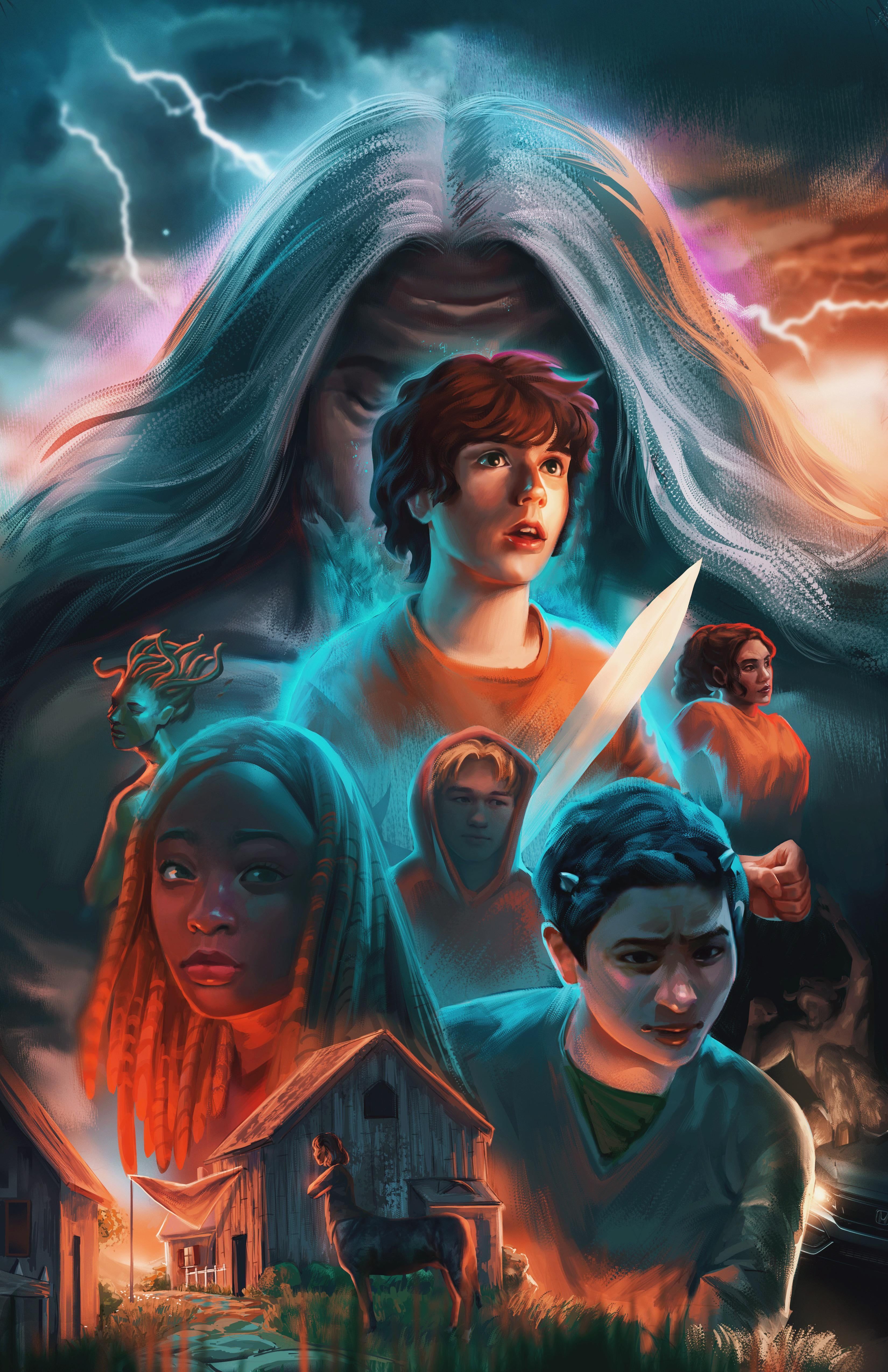 3300x5100 Percy Jackson and the Olympians Fan Art poster by Klymene Arts and mobile wallpaper