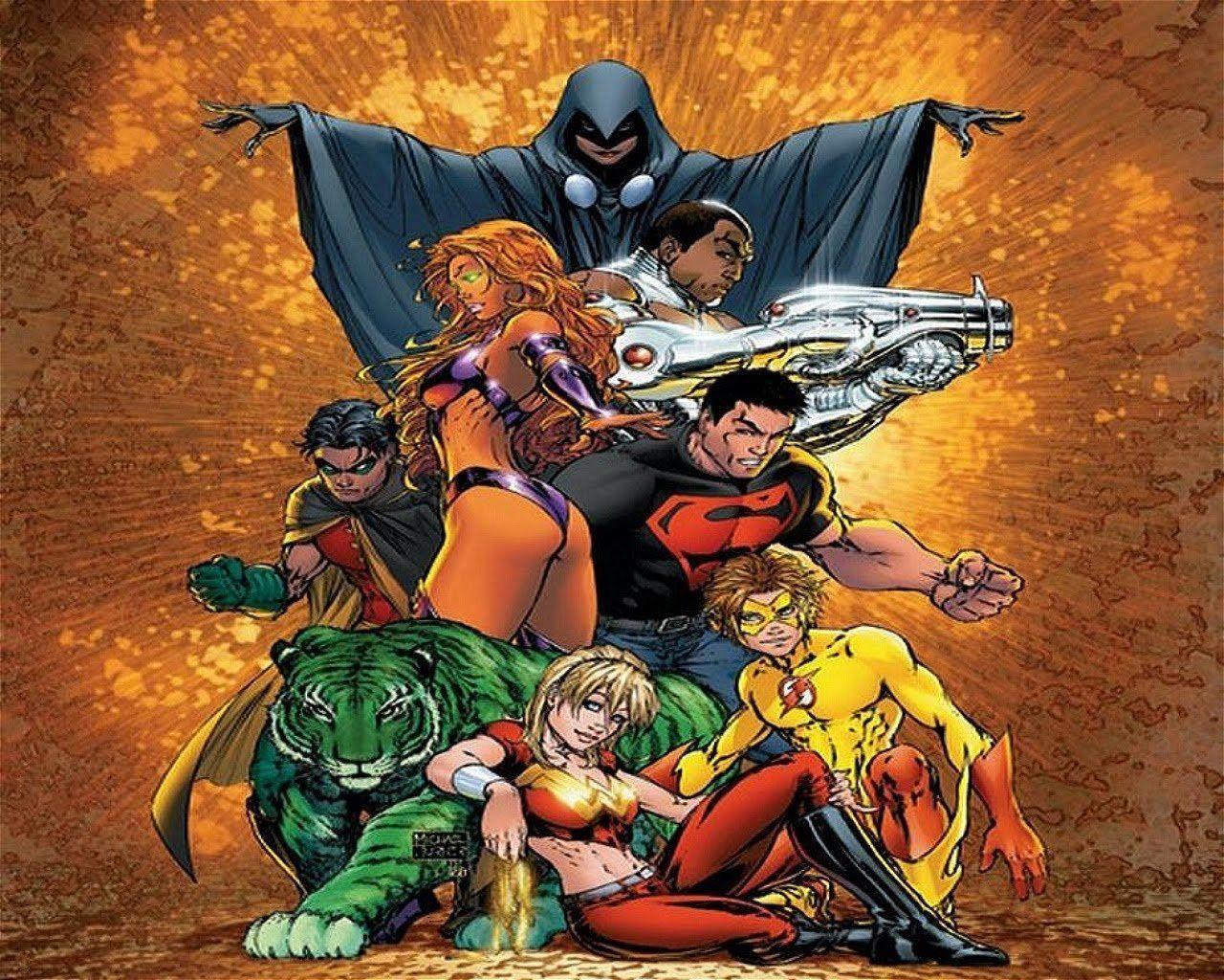 1280x1024 Teen Titans HD Wallpaper and Background Image