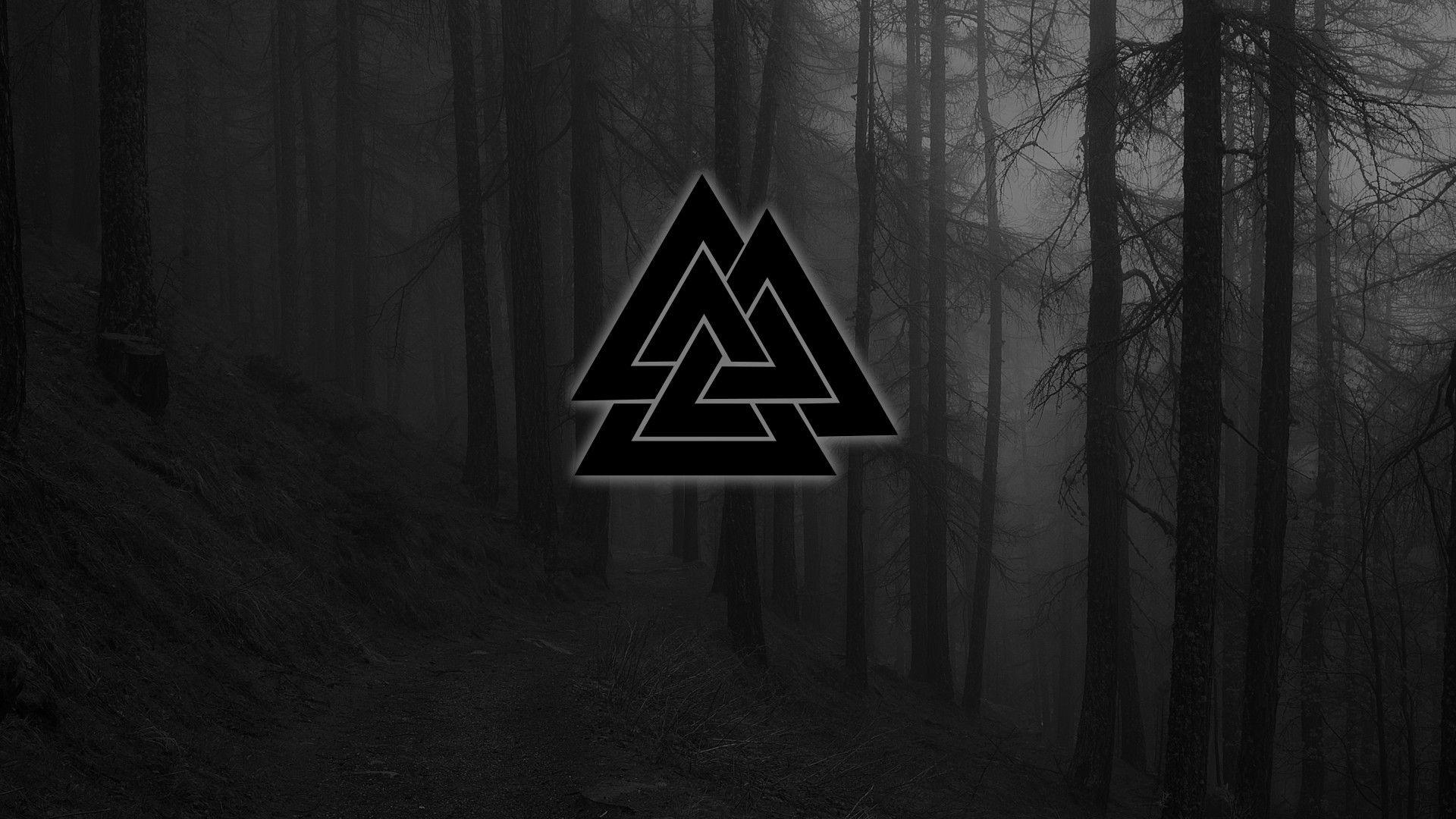1920x1080 Norse Viking Symbols Desktop Wallpaper