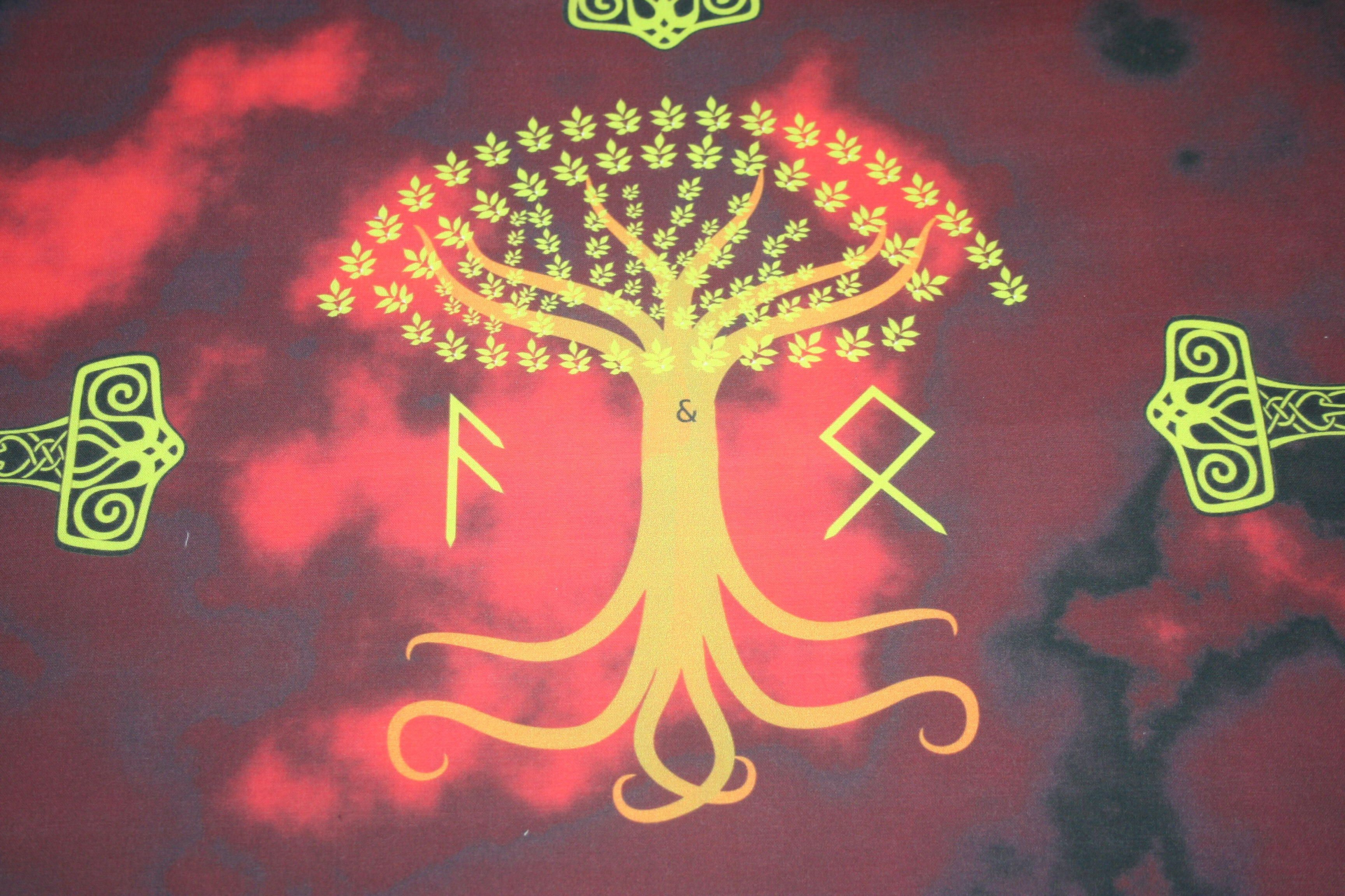 3456x2304 Products - Altar Cloth or Tarot Cloth Legends or Pagan Altar Cloth