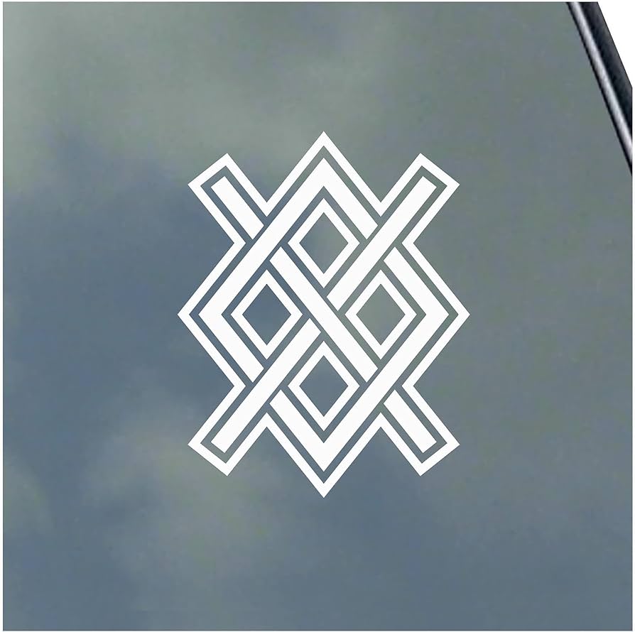 894x890 Gungnir Symbol vinyl sticker decal Asatru Spear of Odin Norse God