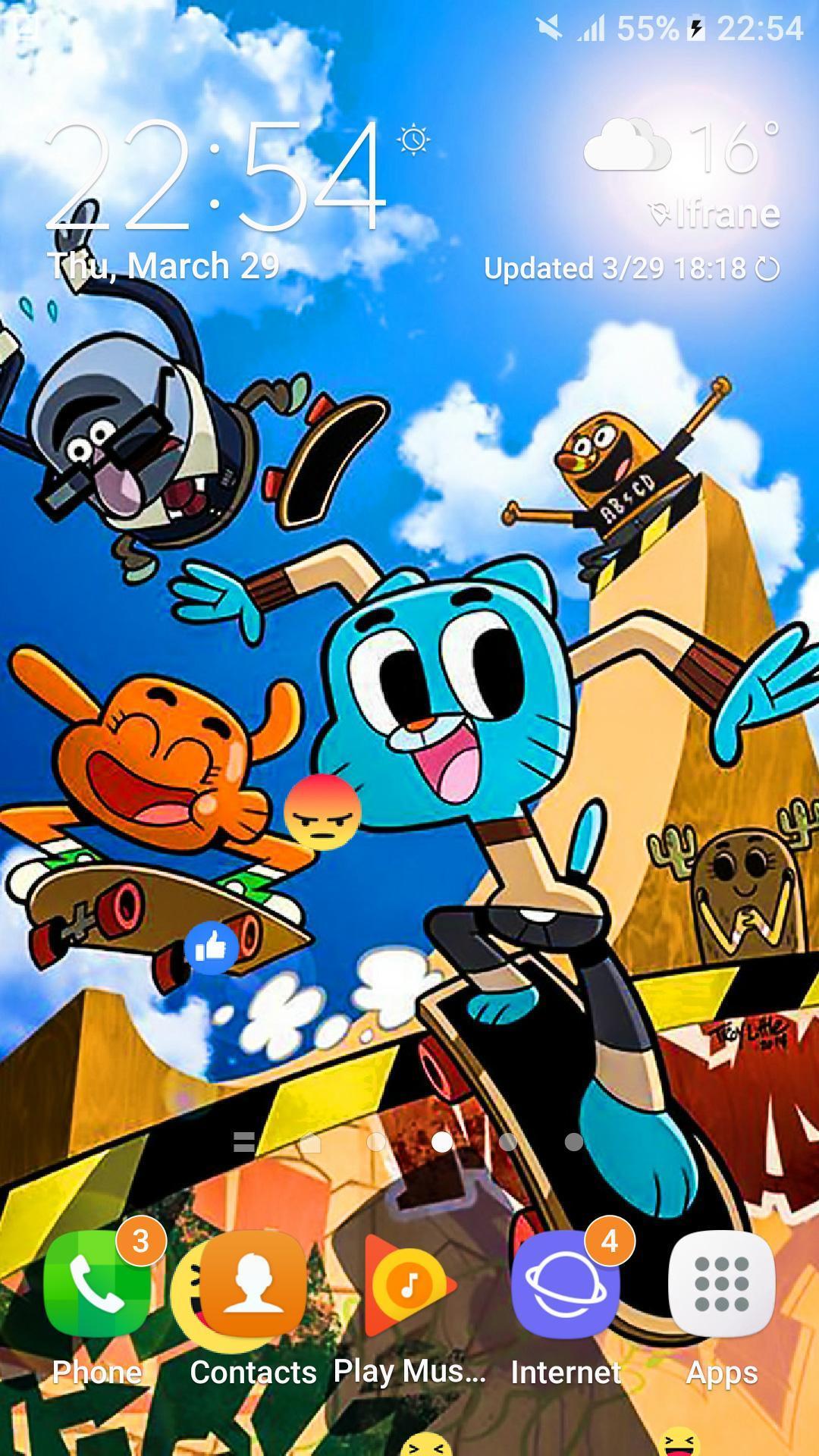 1080x1920 HD Wallpaper For Gumball FANS for Android