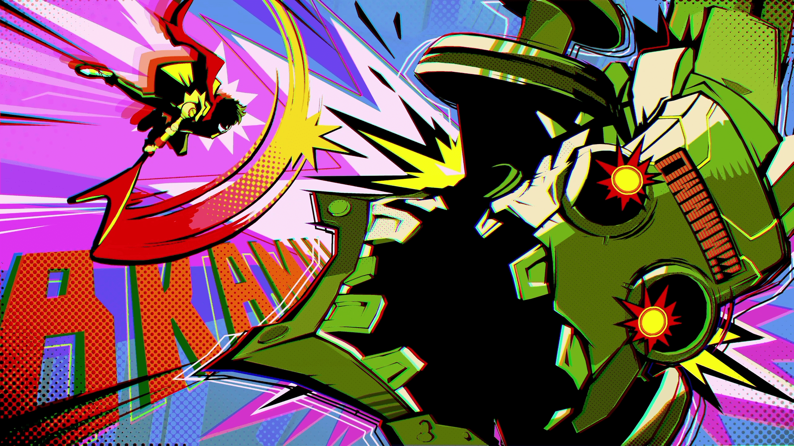 2560x1440 (potentially) Wallpaper Worthy Screenshots From Hi Fi Rush's First And Second Stage Cut Scenes