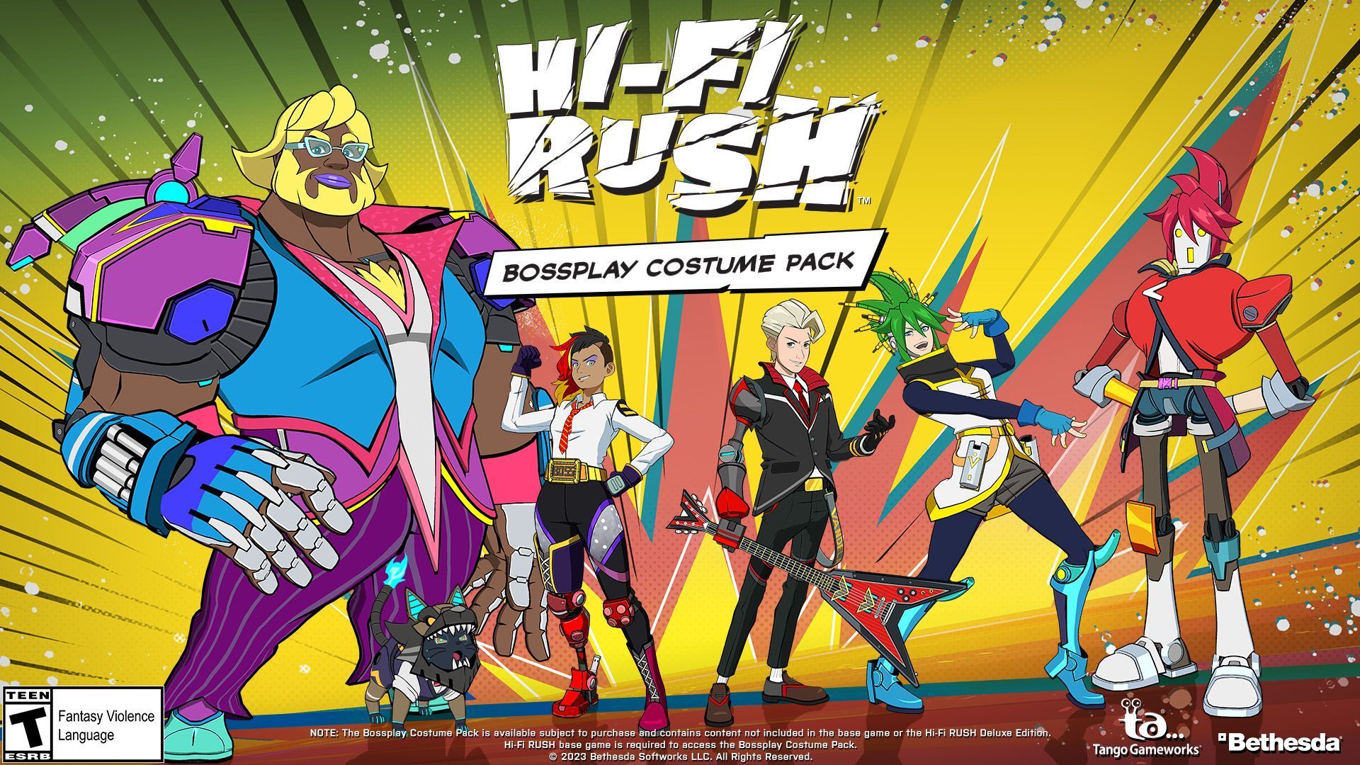 1920x1080 Hi Fi RUSH On X: Hi Fi RUSH Update 3 Is Now Live, With New Quality Of Life Features And Bug Fixes! PLUS, Chai And Co. Can Cosplay As Those Corporate Vandelay Creeps In