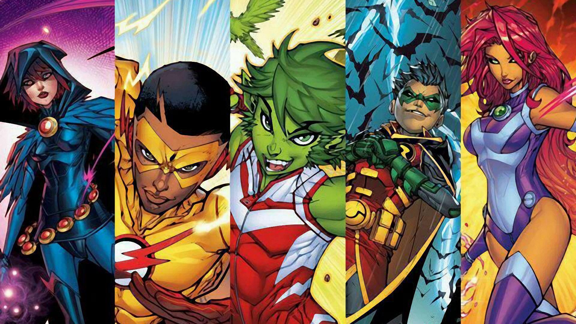 1920x1080 Teen Titans Wallpaper