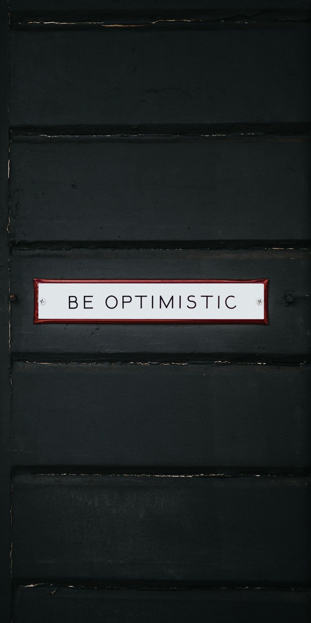 1080x2160 Be Optimistic Wallpaper 4K, Inspirational quotes