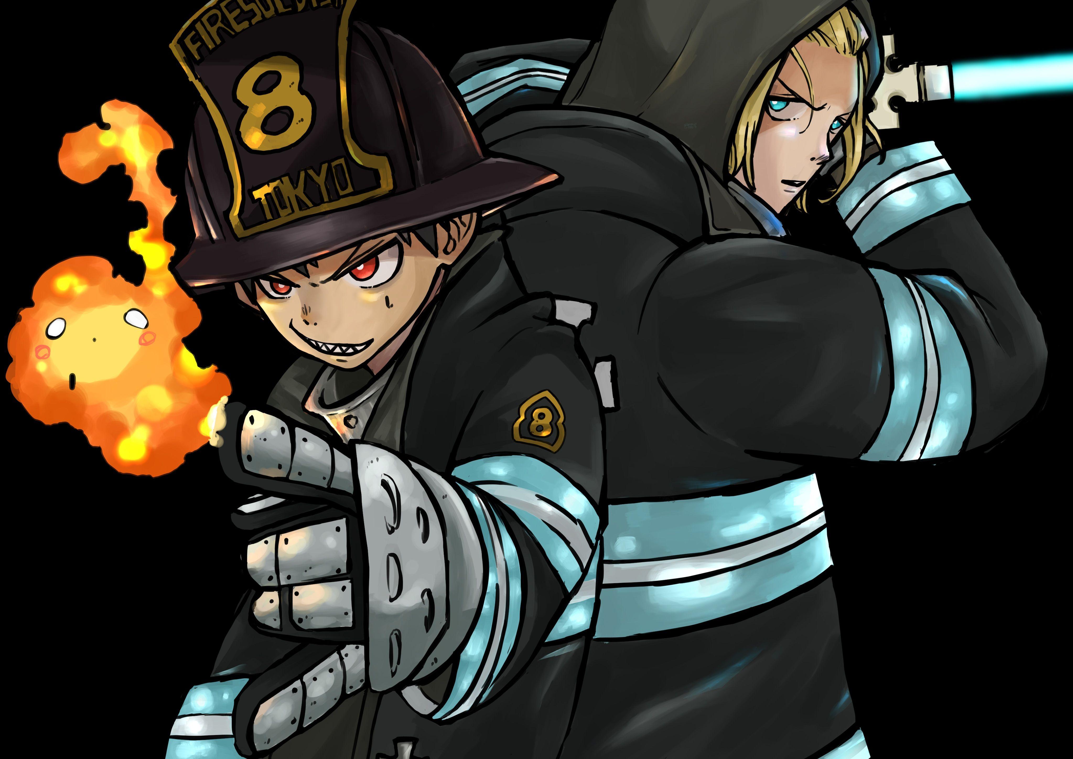 Fire Force Shinra Wallpaper