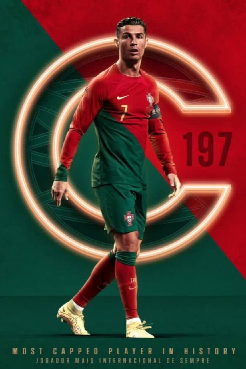 861x1291 Cristiano Ronaldo Celebrated His World Record 197th Men's International Appearance By Scoring Twice As P. Cristiano Ronaldo, Ronaldo, Cristiano Ronaldo Wallpaper