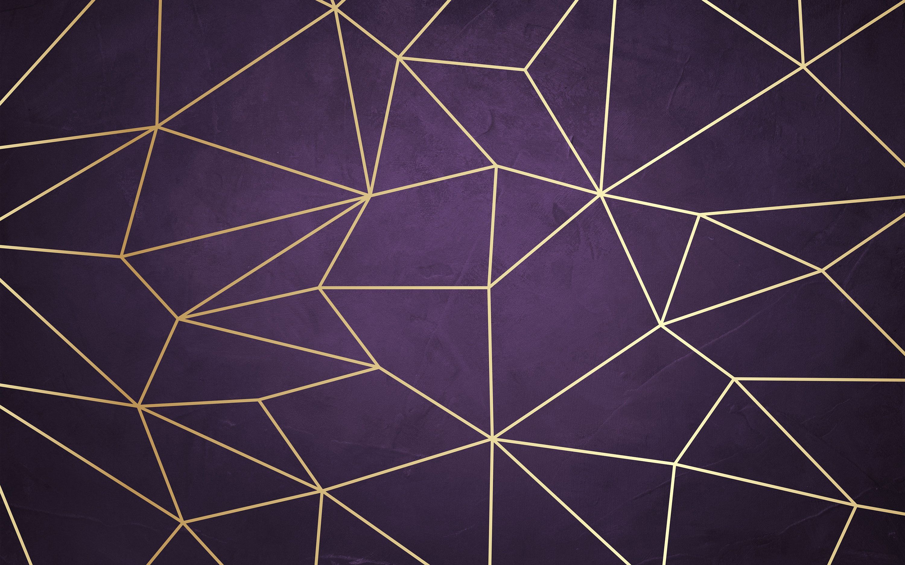 3000x1875 Purple Background Gold Lines Geometric Art Wallpaper Abstract