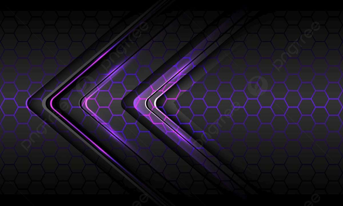 1200x720 Abstract Purple Light Black Thin Arrow Direction Geometric On Grey Hexagon Mesh Pattern Design Modern Luxury Futuristic Technology Background Vector Illustration, Wallpaper, Abstract, Arrow Background Image And Wallpaper for Free Download
