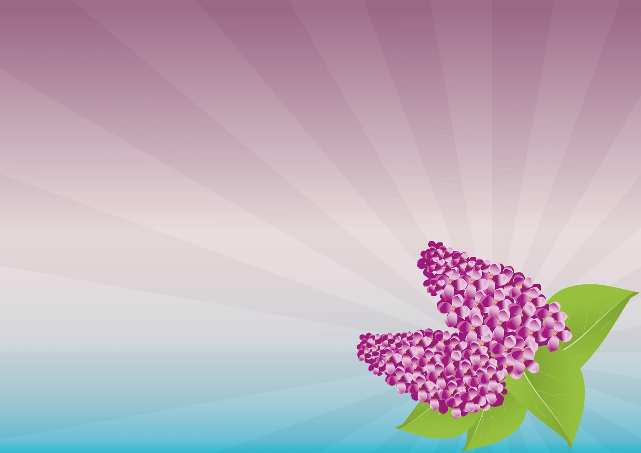 1280x905 Free Purple Flowers Vector Art Purple Flowers Icon & Graphics