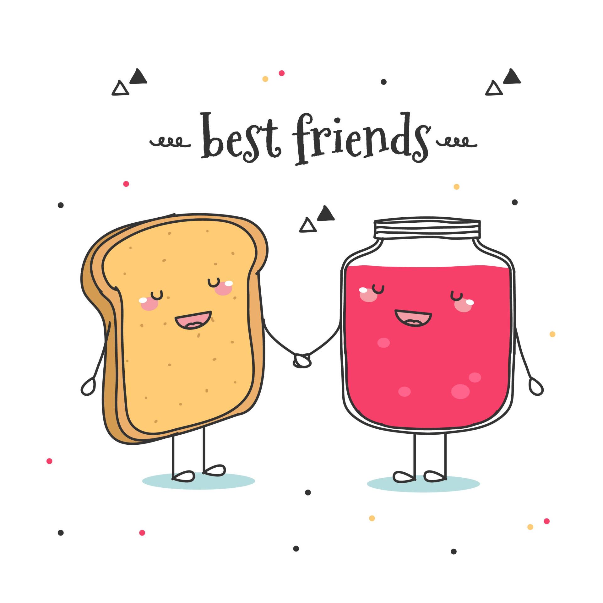 1920x1920 Matching Bff Wallpaper