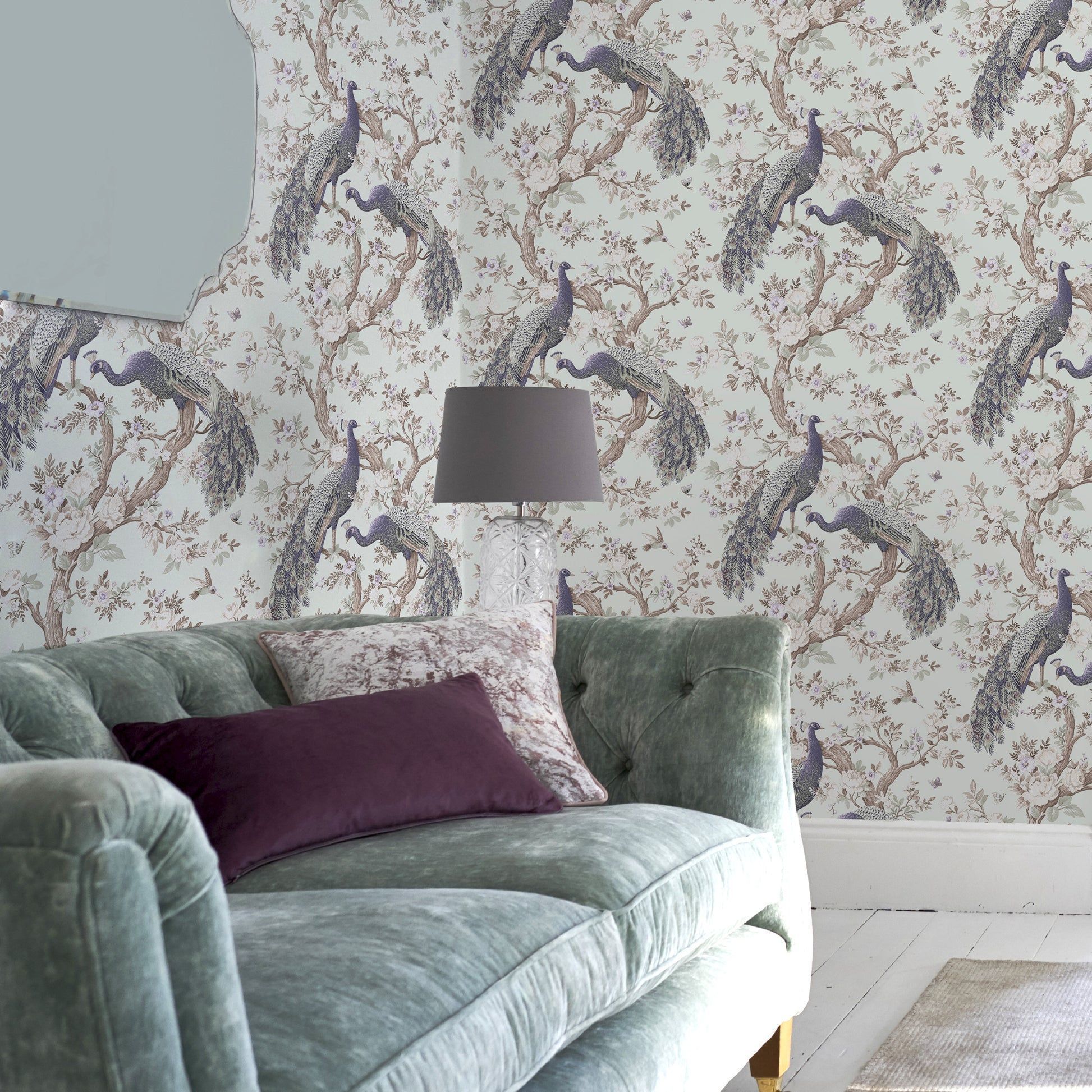1946x1946 Belvedere Duck Egg Ashley Wallpaper
