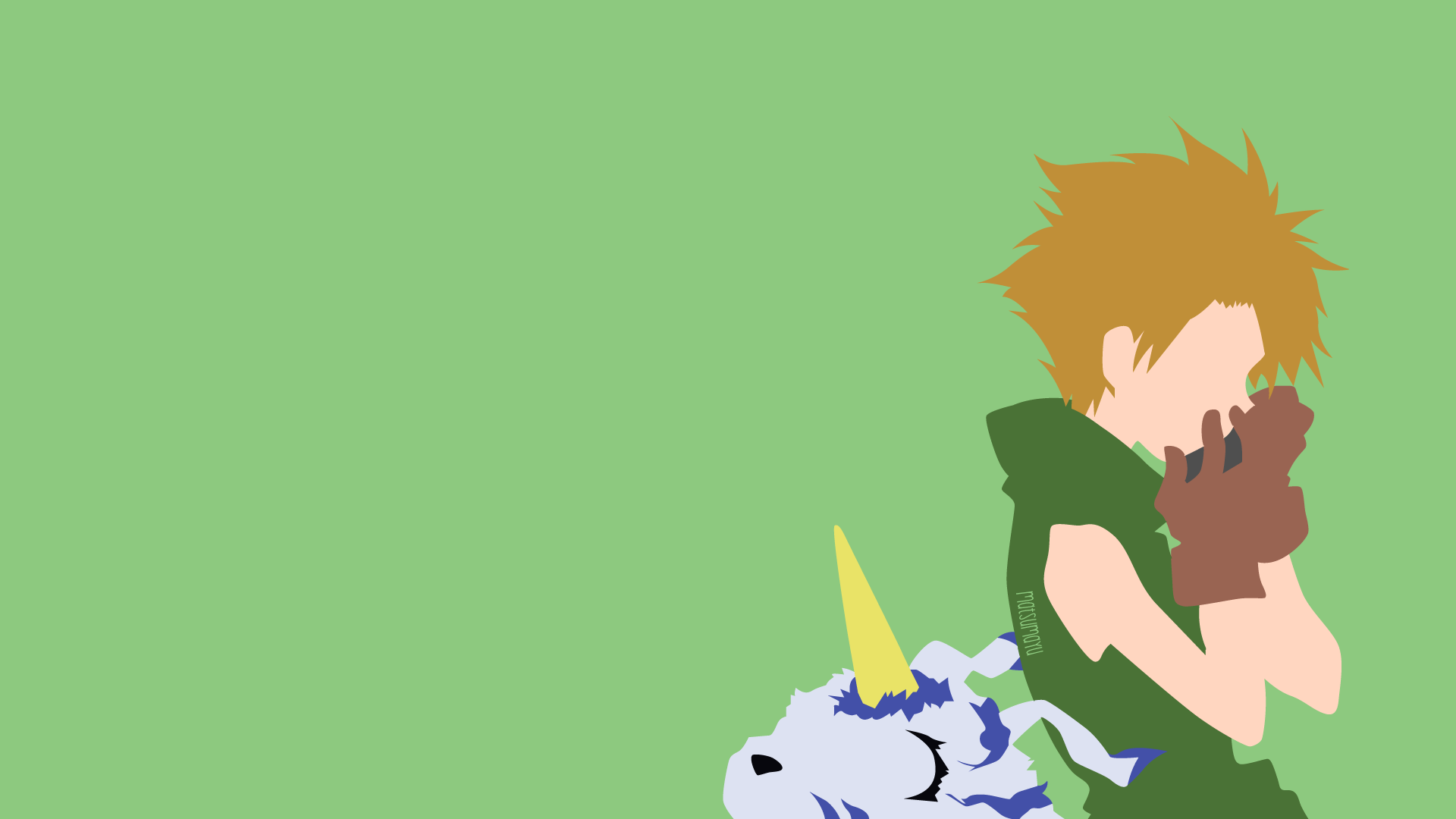 1920x1080 Gabumon (Digimon) HD Wallpaper and Background