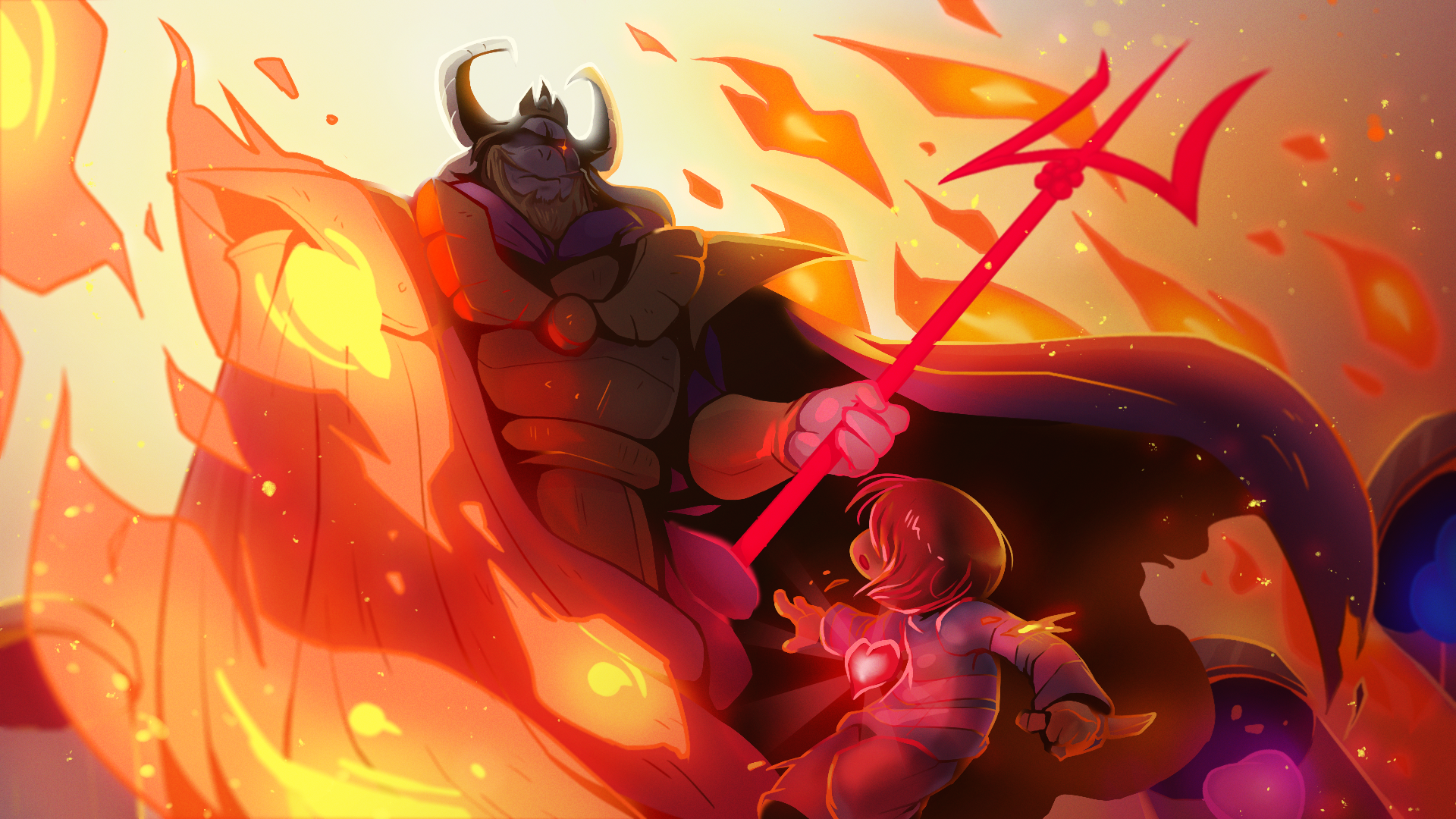 1920x1080 Undertale, #Frisk, #Asgore Dreemurr. Wallpaper No. 280599. Undertale art, Asgore undertale, Undertale