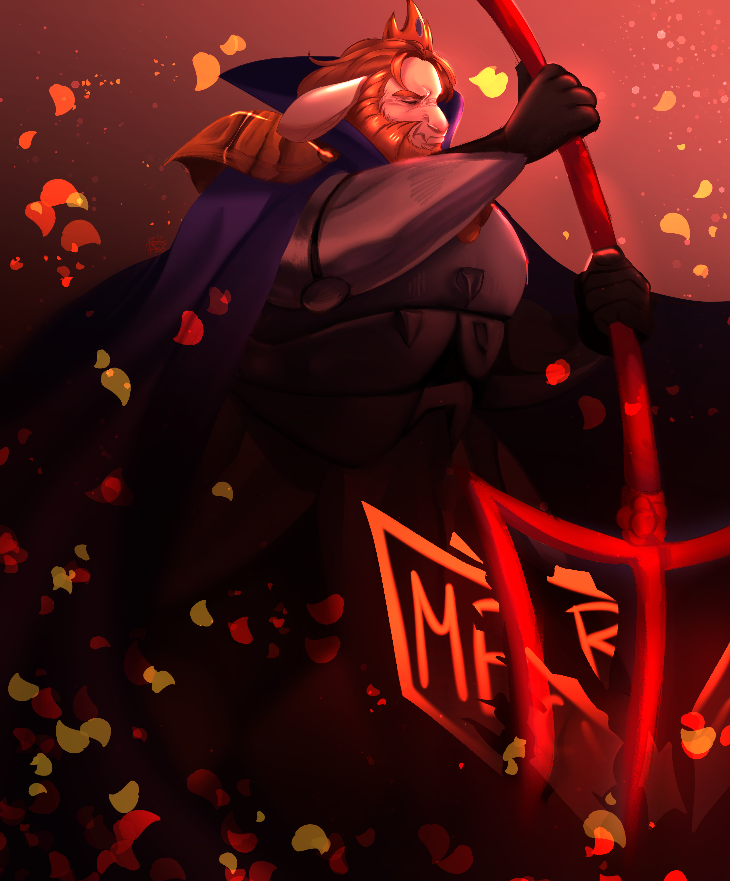 2900x3500 Asgore destroyed your mercy button before you could even reach it