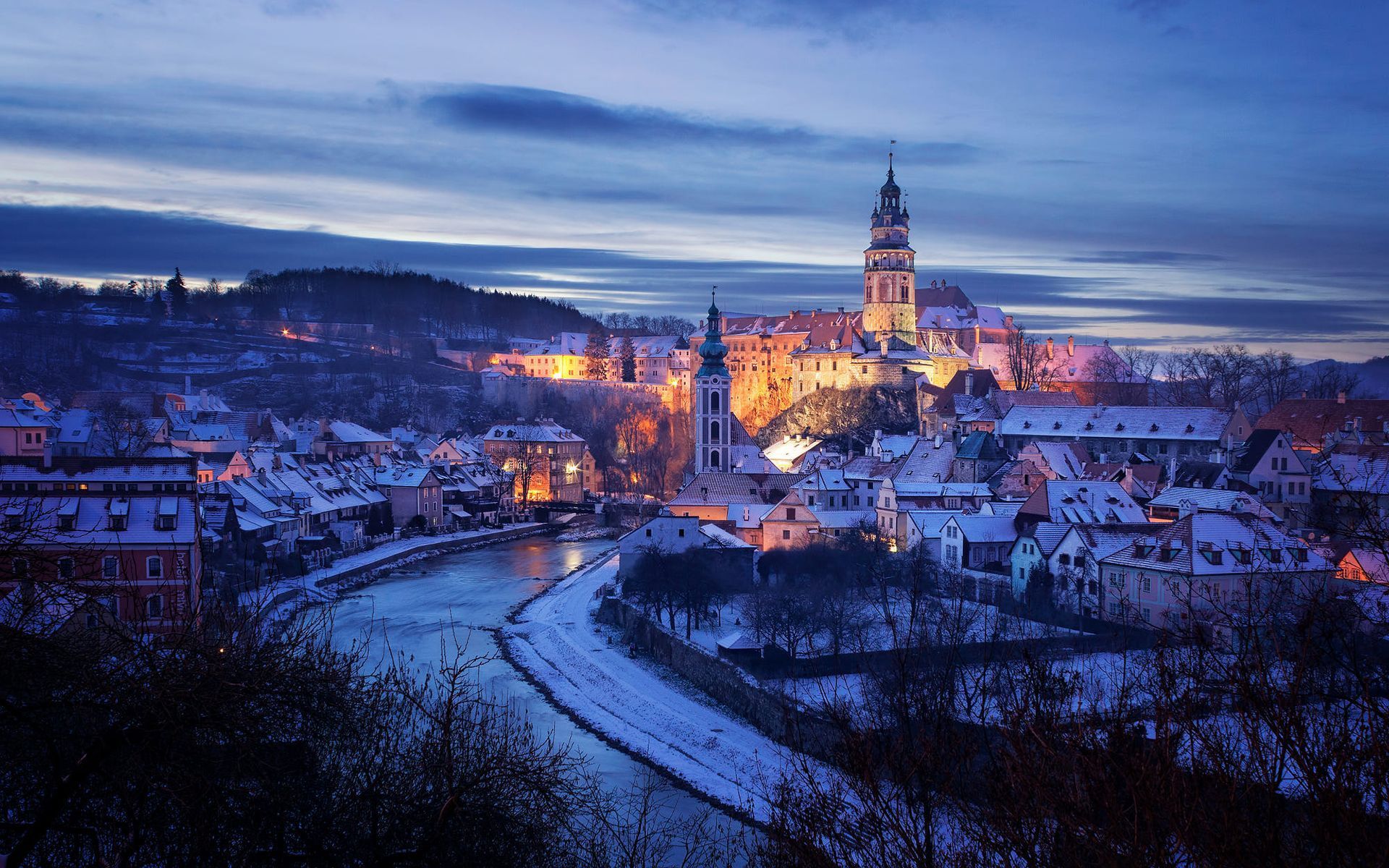 1920x1200 Cesky Krumlov by Petr Kubát