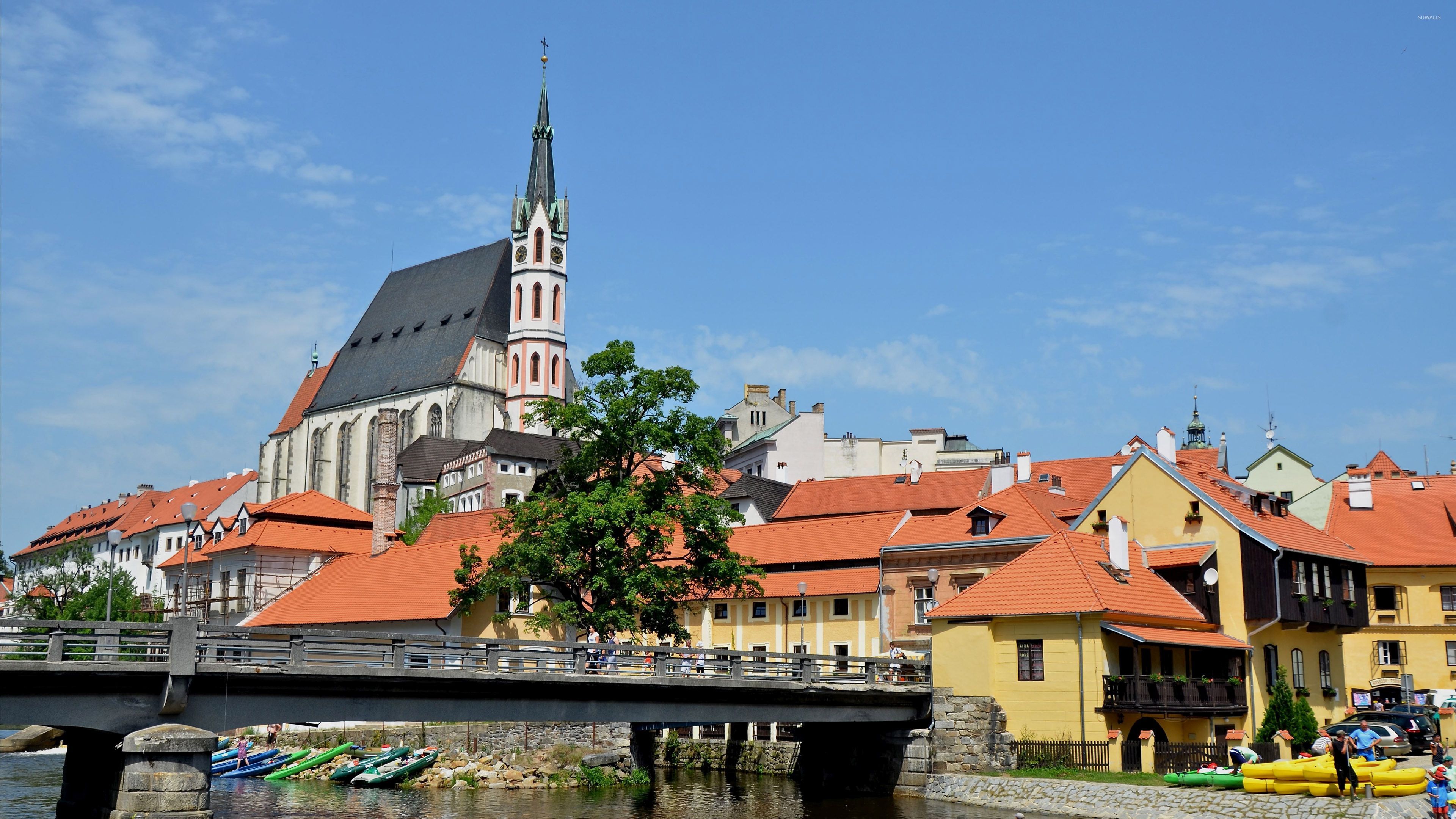 3840x2160 Cesky Krumlov [2] wallpaper wallpaper