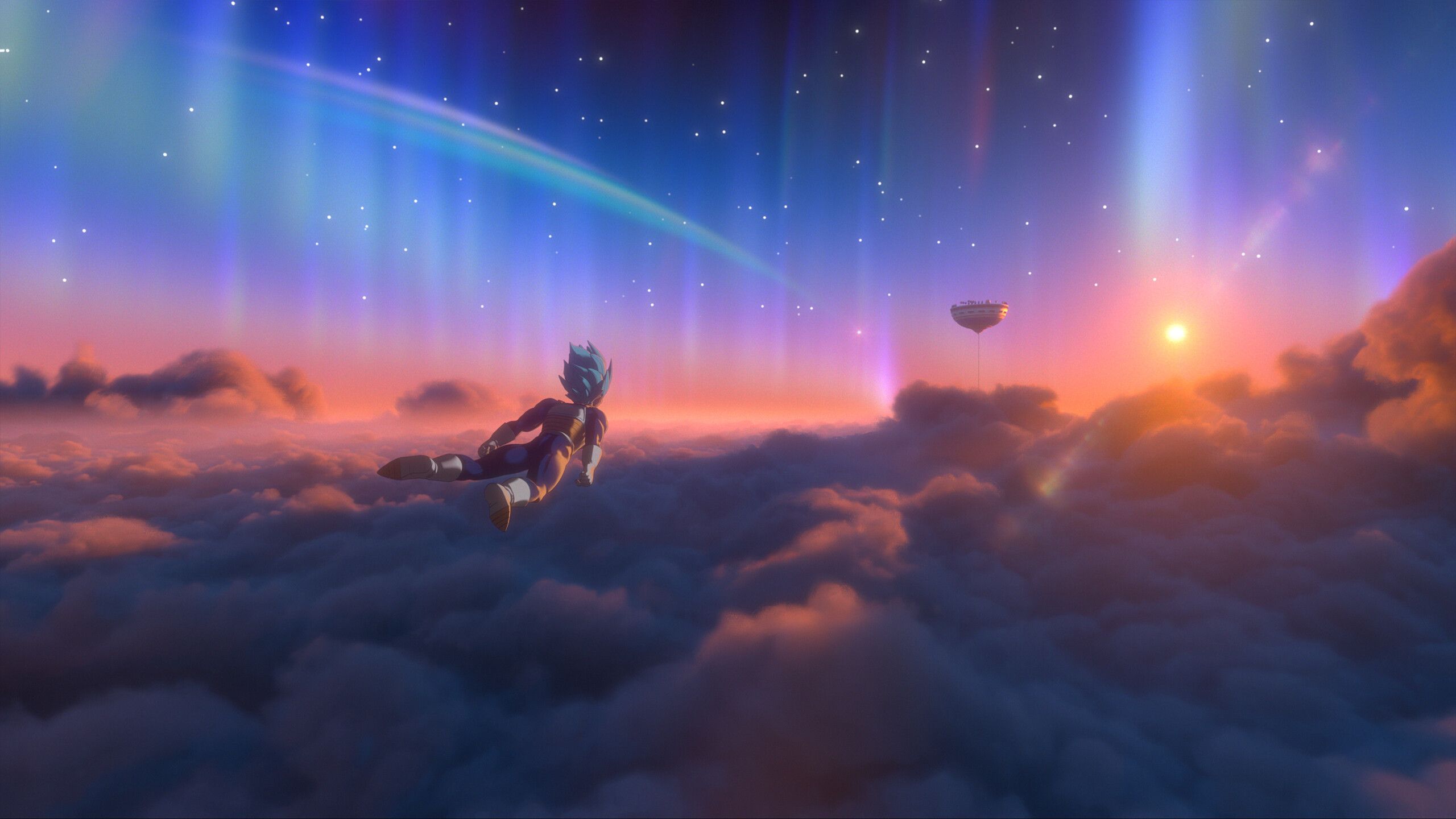 2560x1440 Vegeta Flight 4K Anime Projects Artists Community