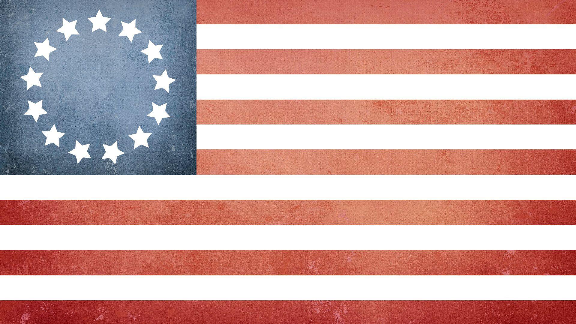 1920x1080 First American Flag Wallpaper