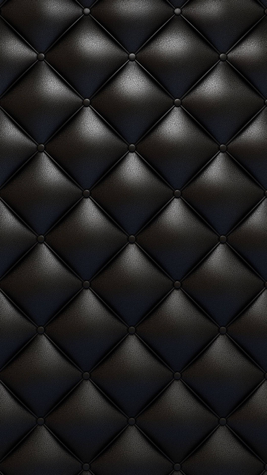 1080x1920 Download Upholstery In Black Leather iPhone Wallpaper