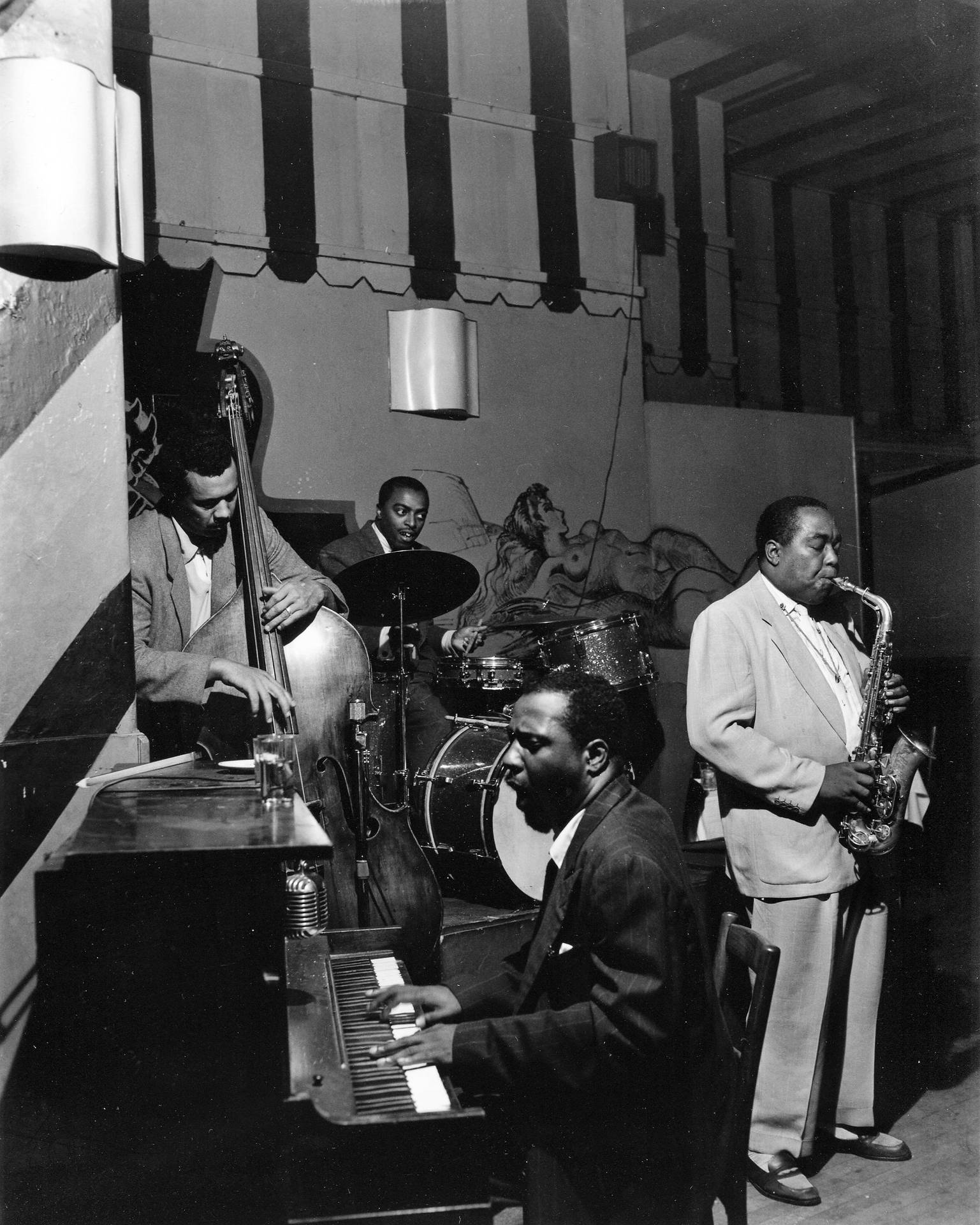 1537x1920 Download Charlie Parker at the Open Door Wallpaper